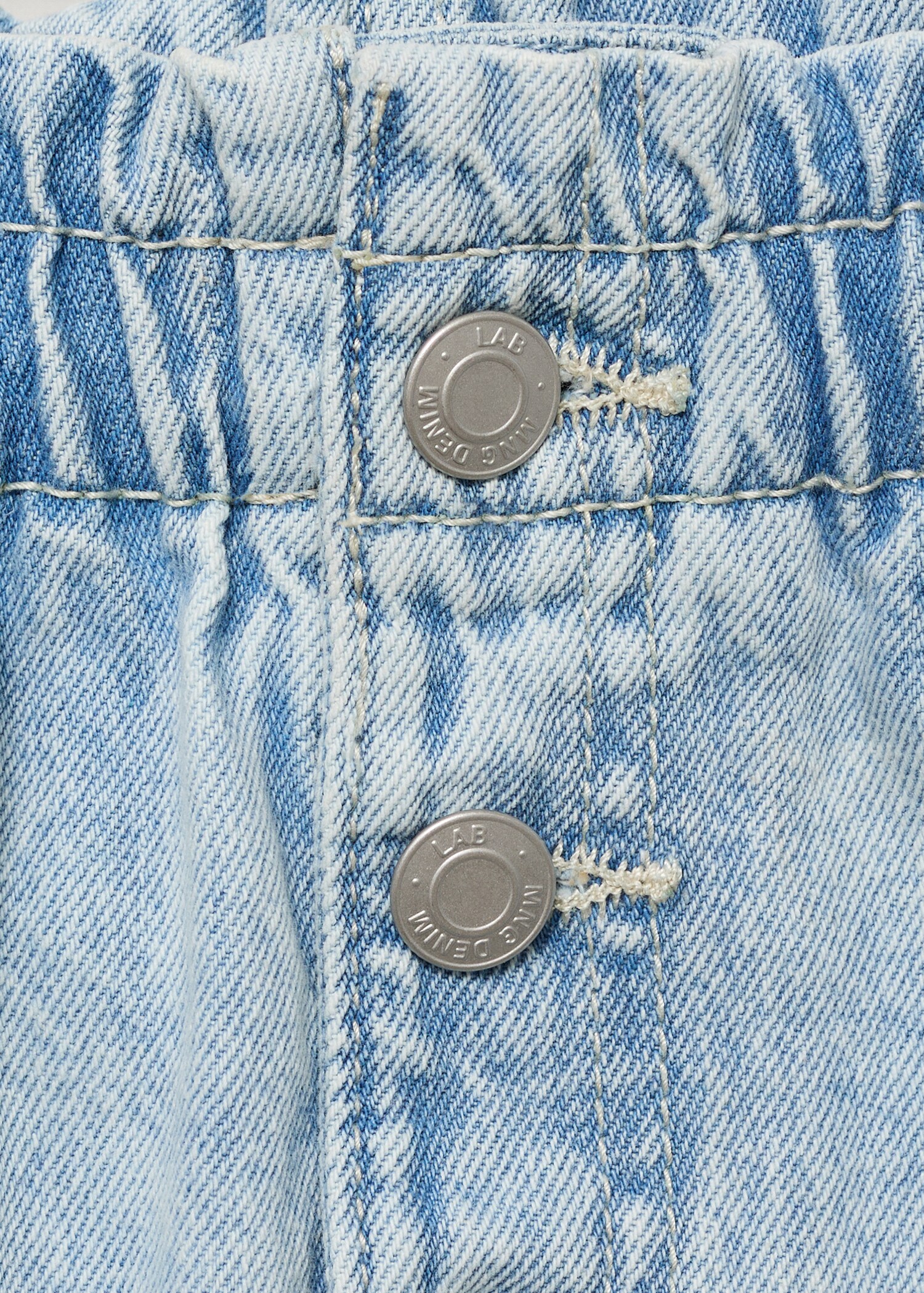 Denim paperbag skirt - Details of the article 0