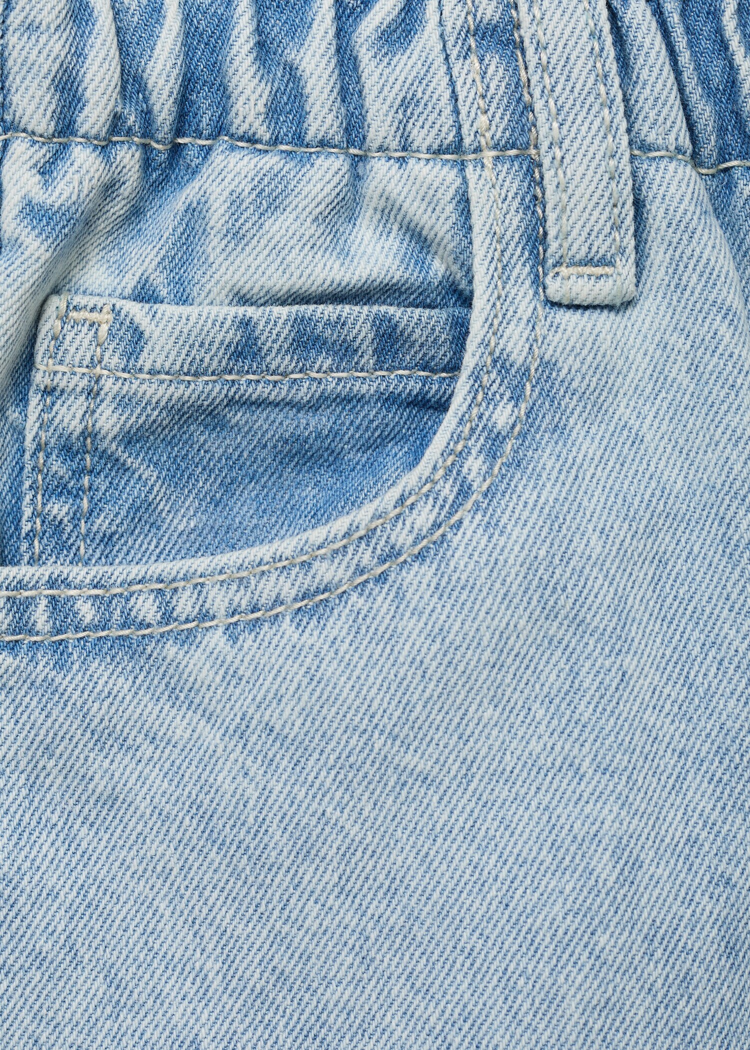 Denim paperbag skirt - Details of the article 8