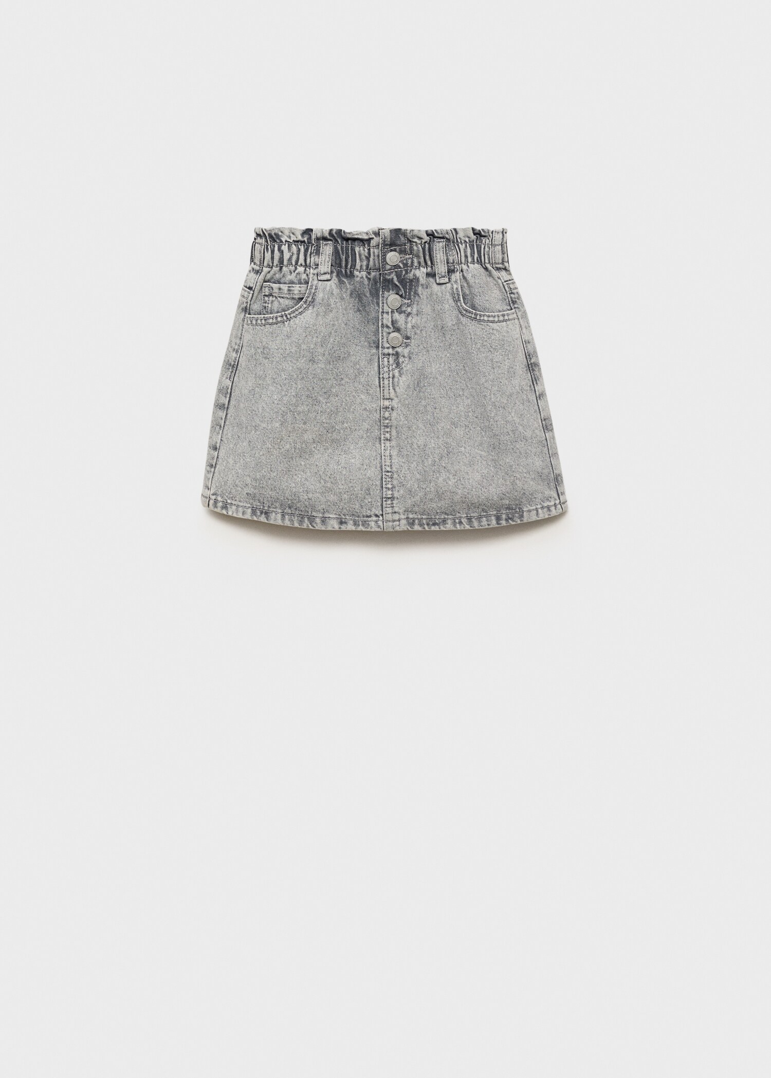 Denim paperbag skirt - Article without model