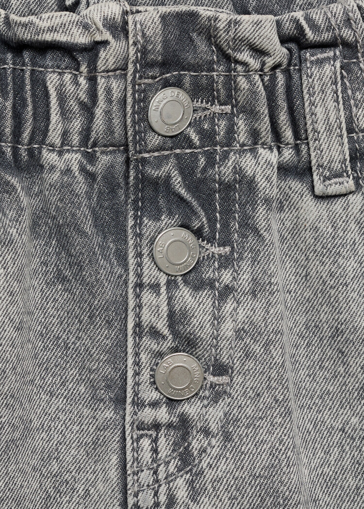 Denim paperbag skirt - Details of the article 8