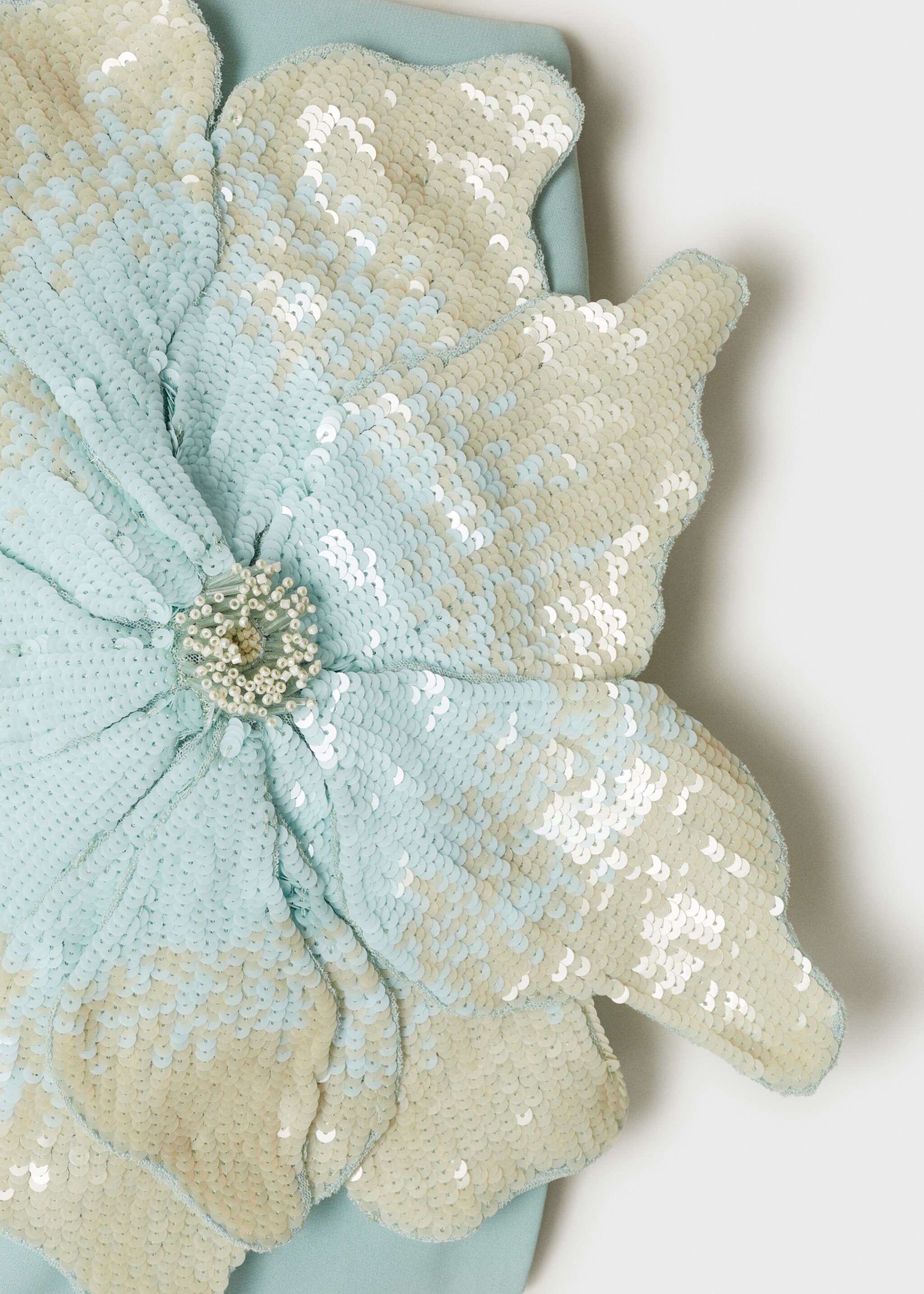Top bandeau maxi flor - Detalle del artículo 8, Azul celeste. Ref: 17091228-00.