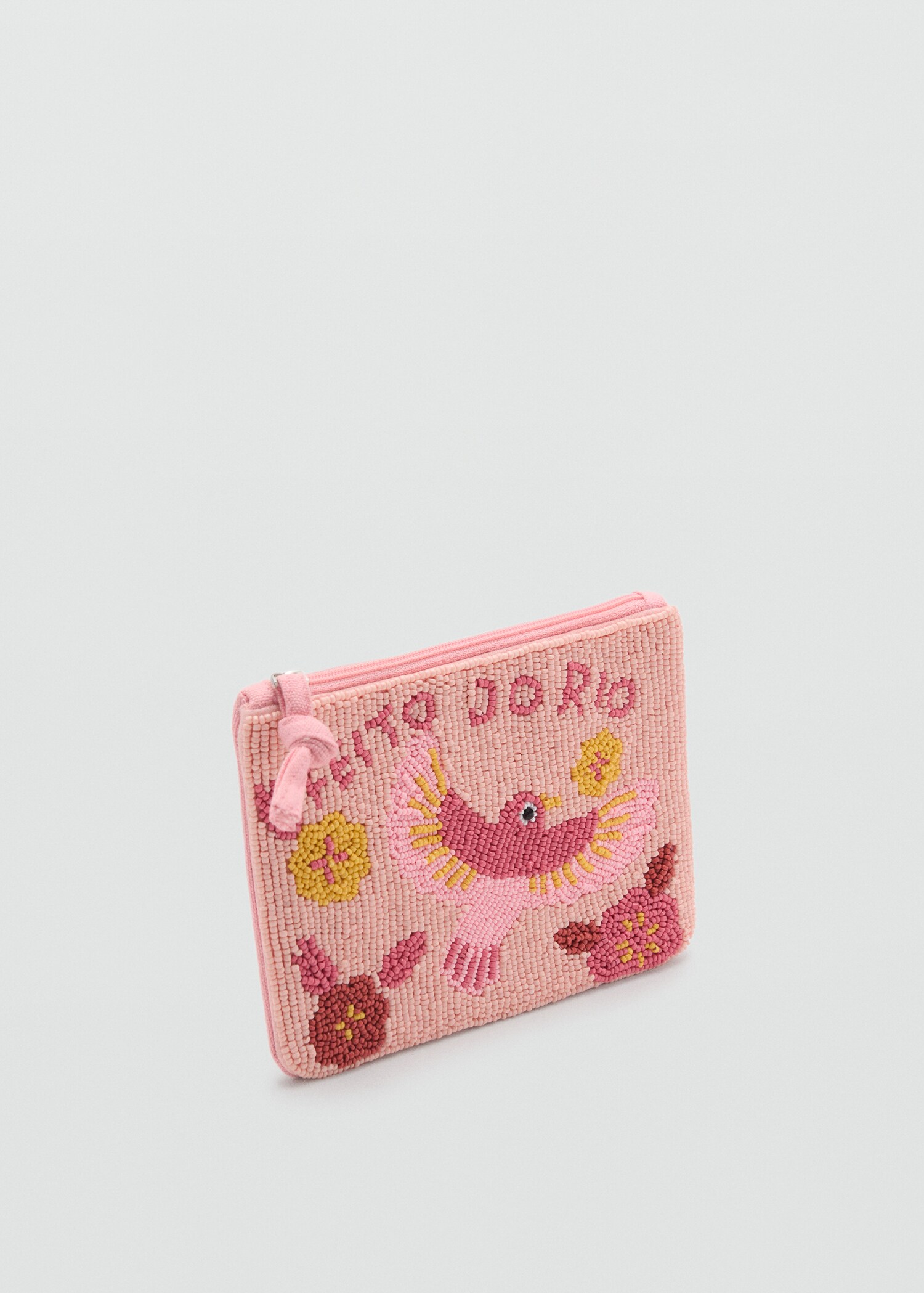 Trousse de toilette motif perles - Plan moyen