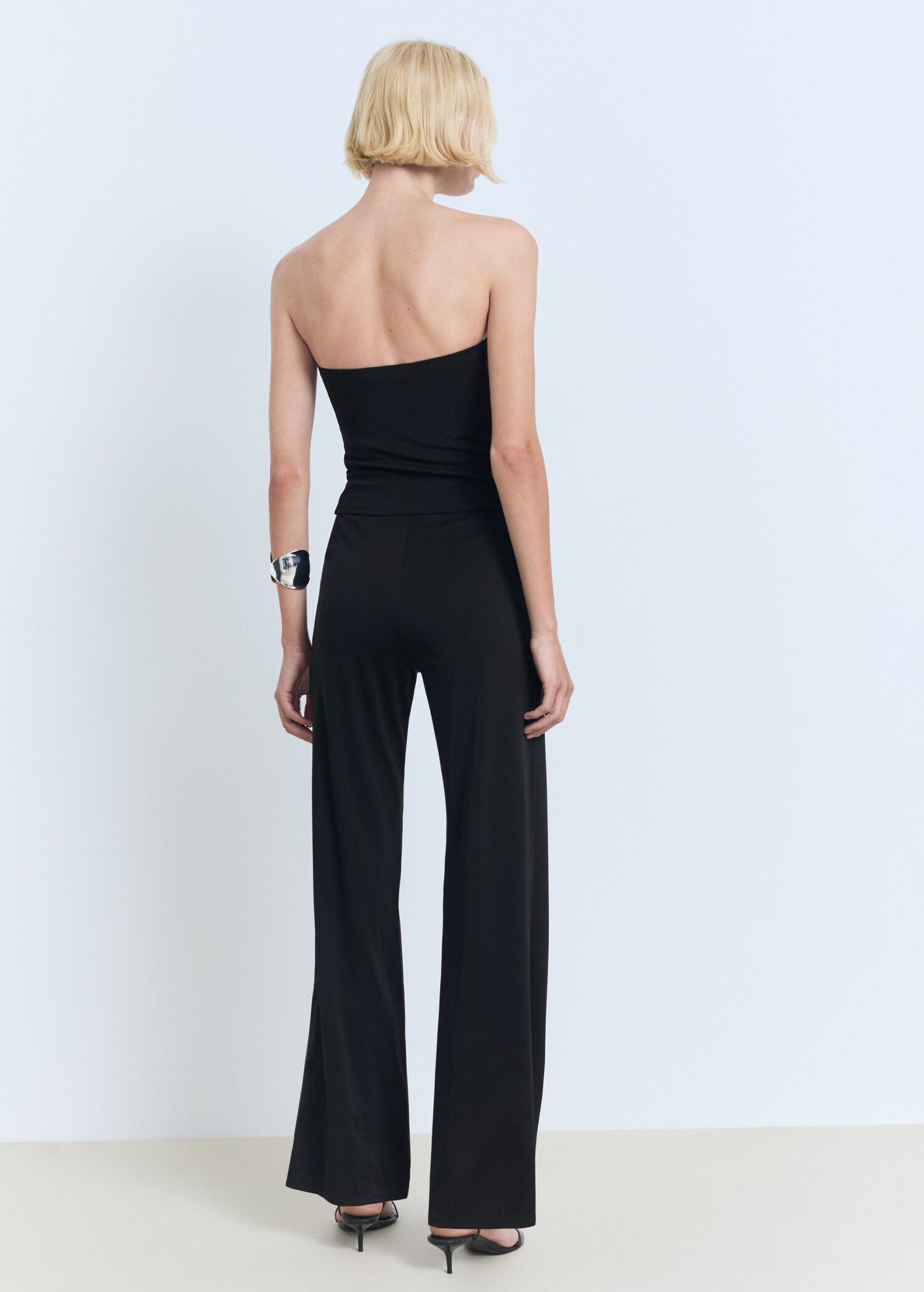 Pantalon droit taille normale - Verso de l’article