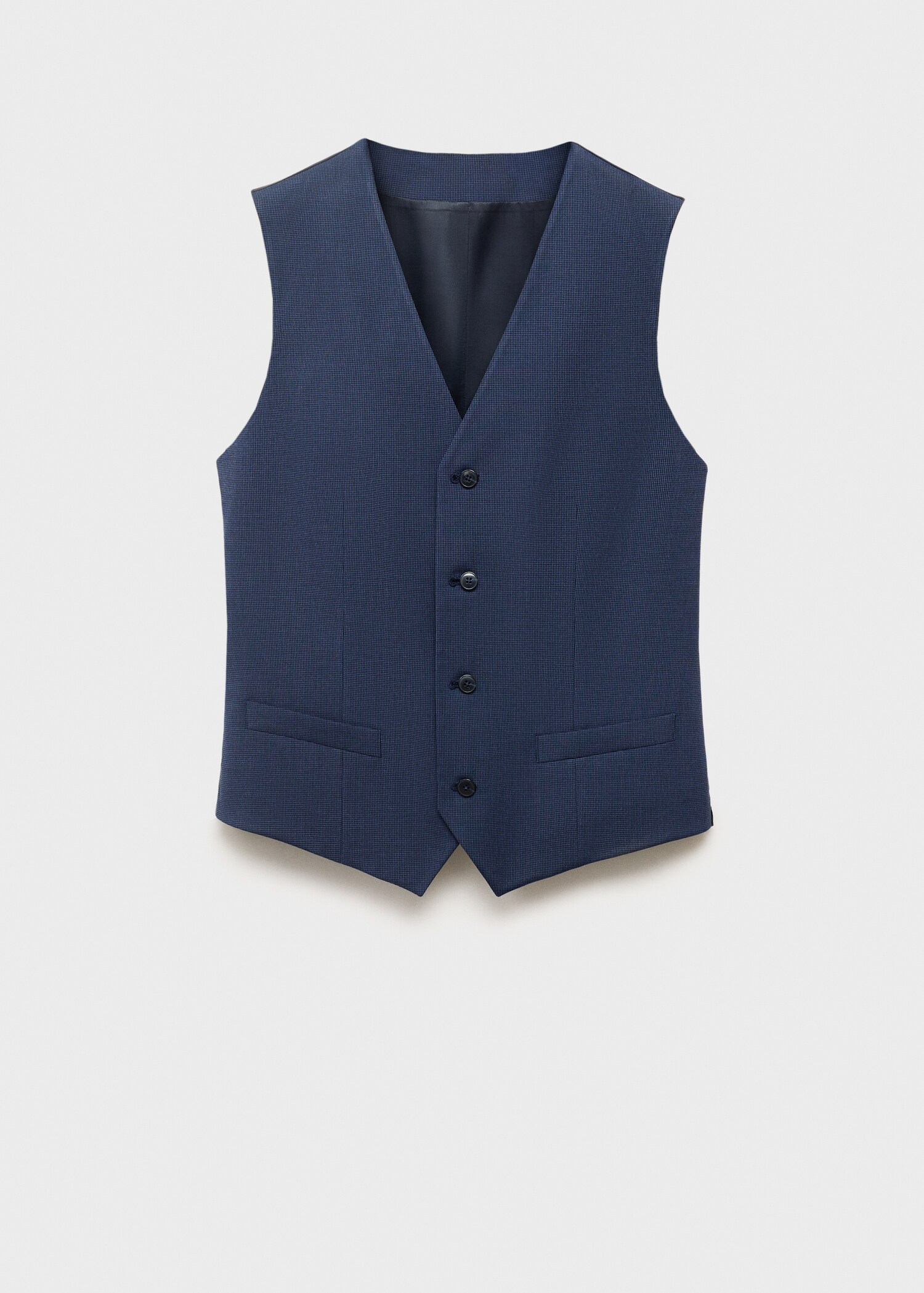 Paris super slim-fit suit vest - Article without model