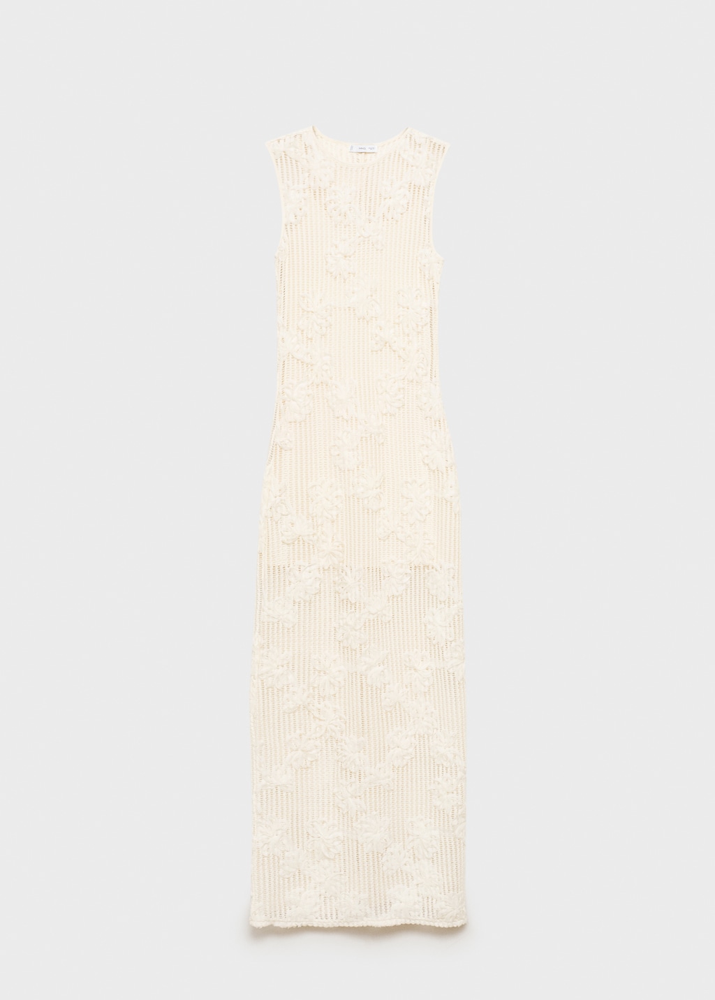 mango crochet dress with bow Mango Women's Bow Detail Crochet Dress