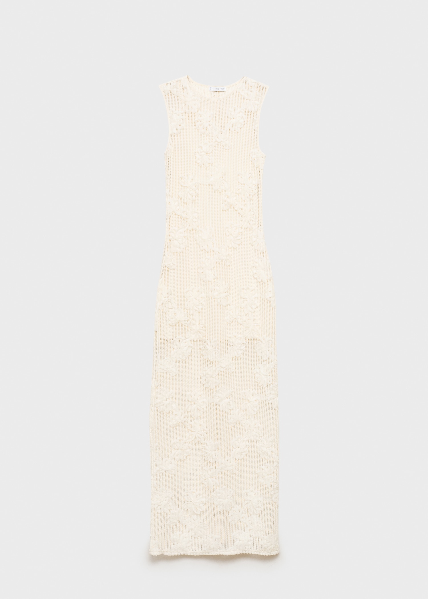 Robe crochet fleurs - Article sans modèle