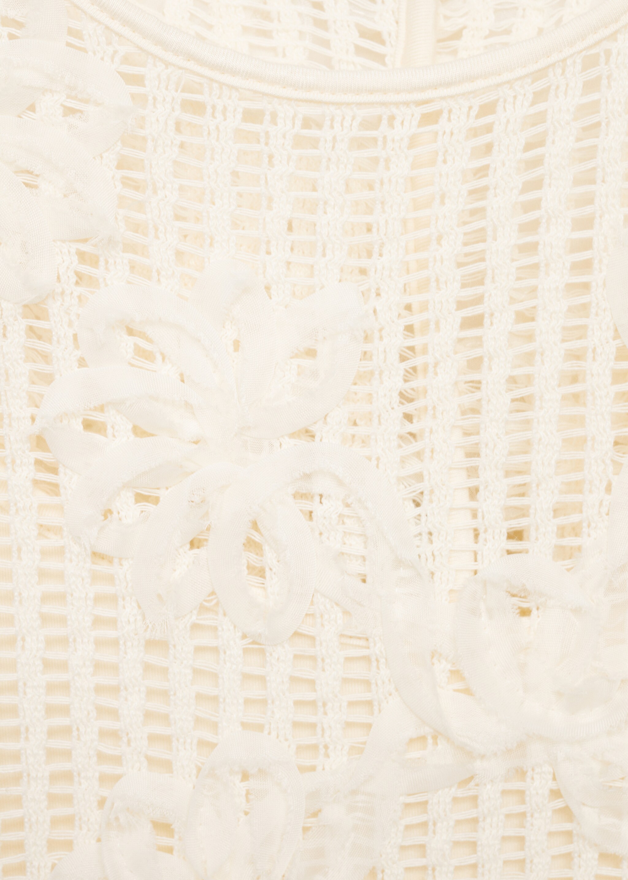 Robe crochet fleurs - Détail de l'article 0