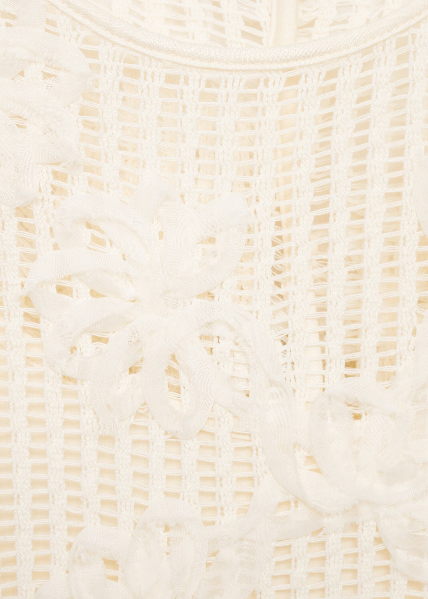 Robe crochet fleurs - Détail de l'article 0