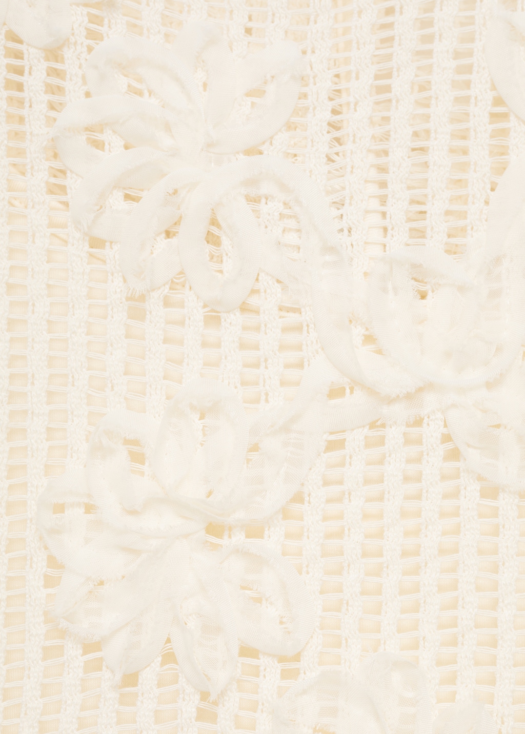 Floral crochet dress