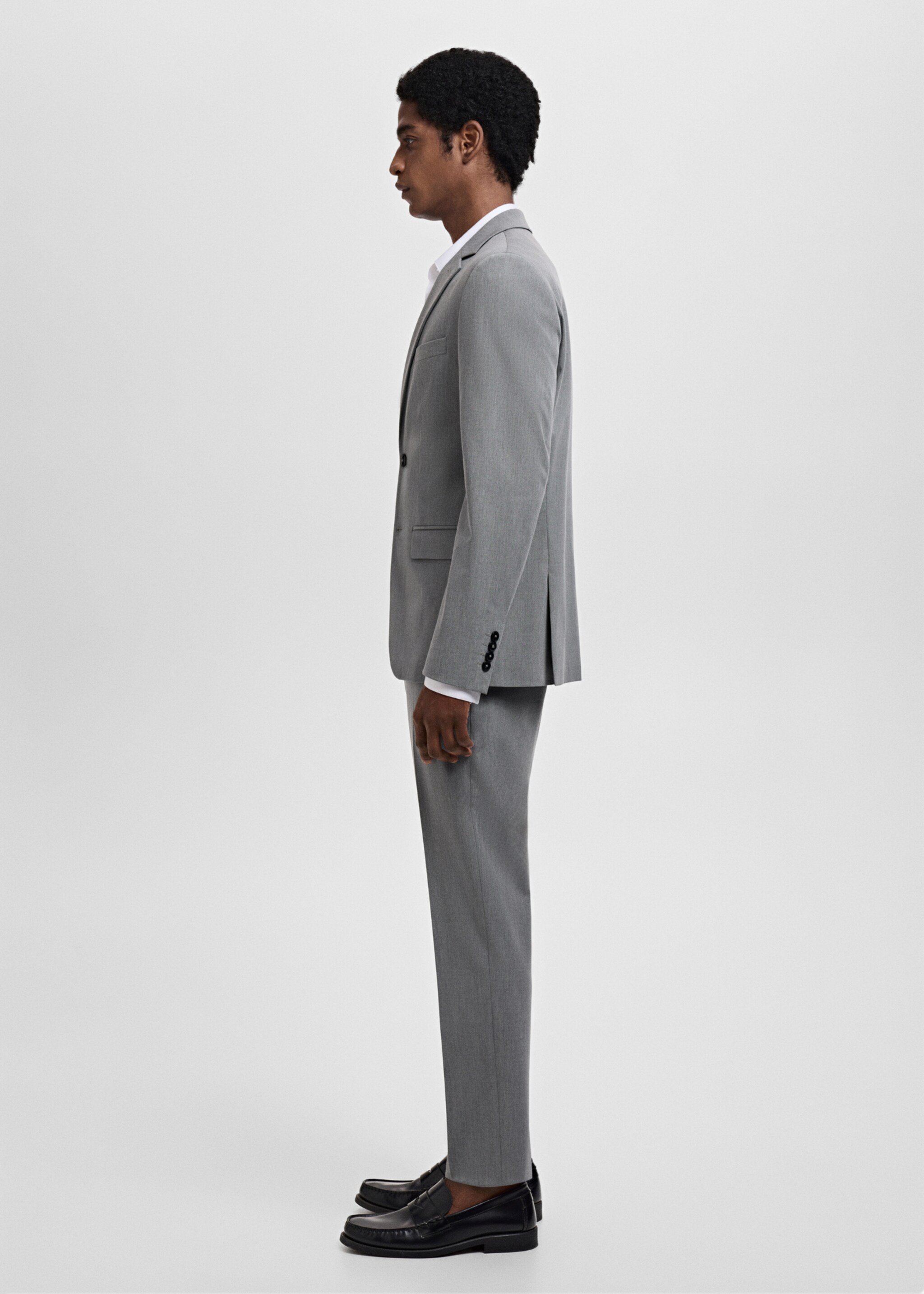 Blazer de fato stretch super slim fit - Pormenor do artigo 2
