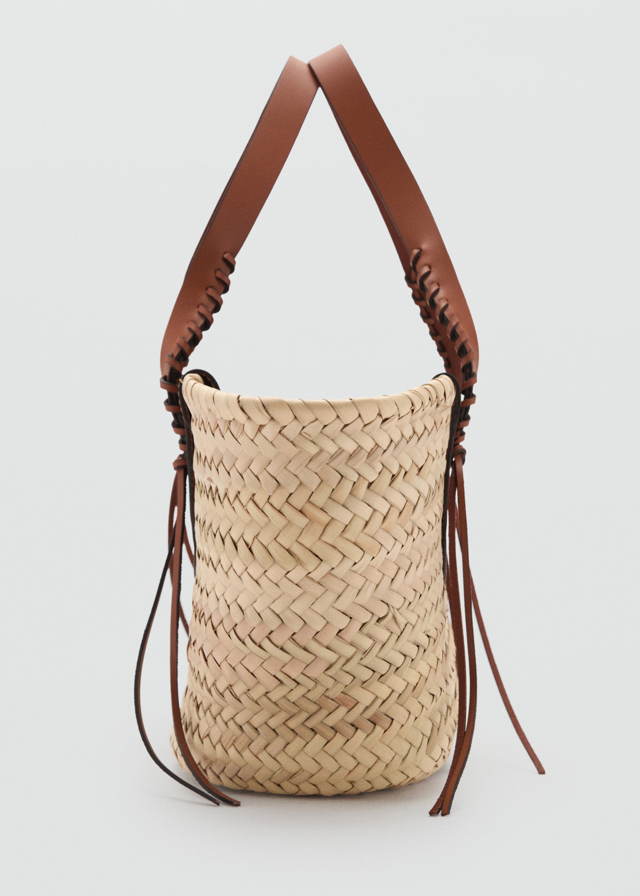 Natural fibre basket bag - Details of the article 1