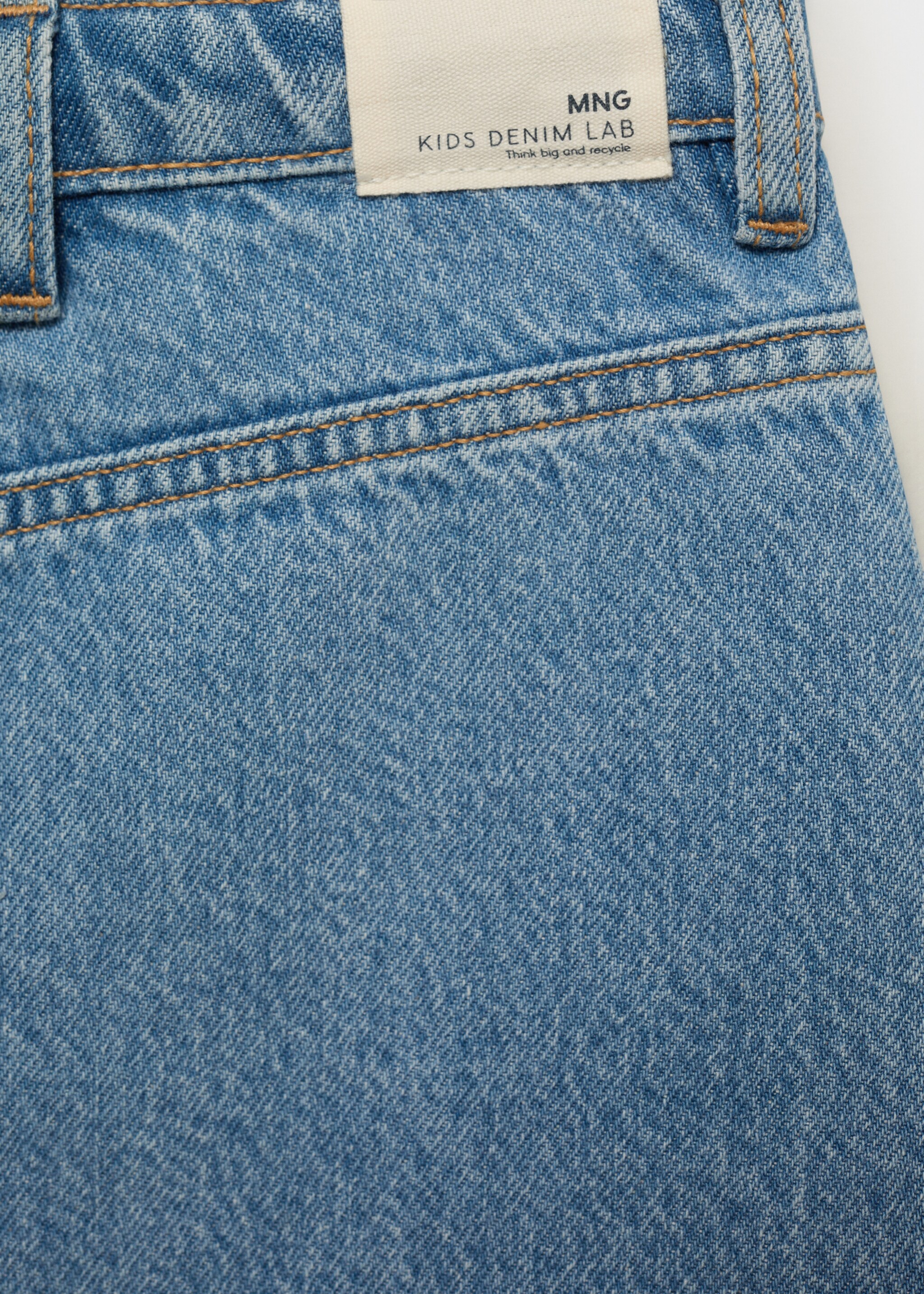 Denim short skirt - Details of the article 0