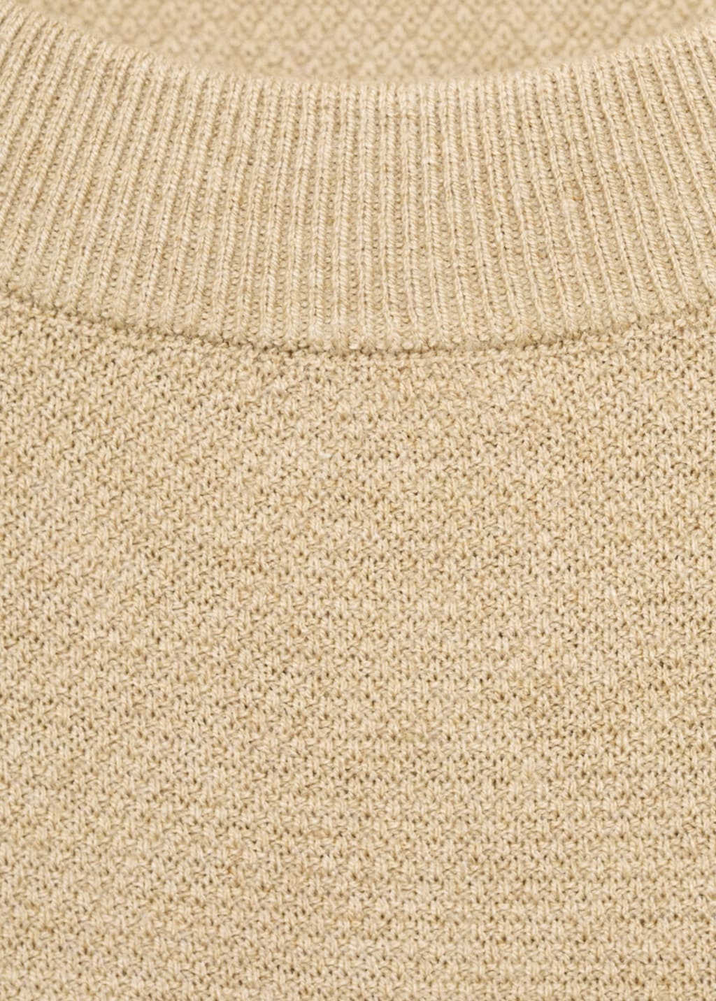 Fine-knit sweater