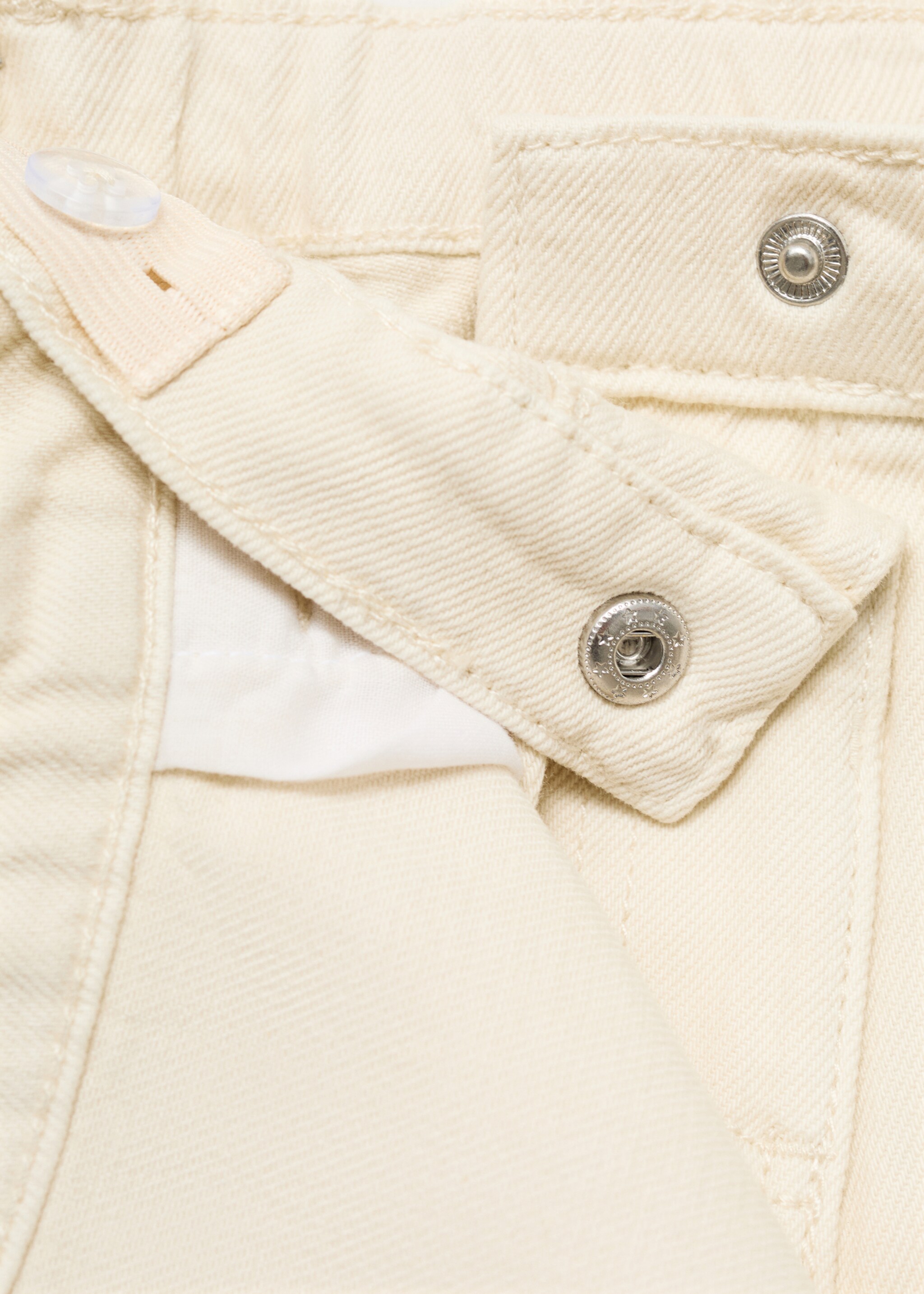 Denim skirt trousers - Details of the article 8