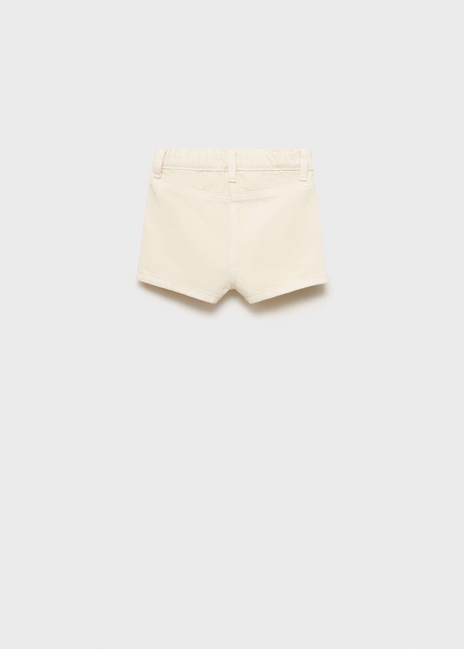 Falda pantalón denim - Reverso del artículo