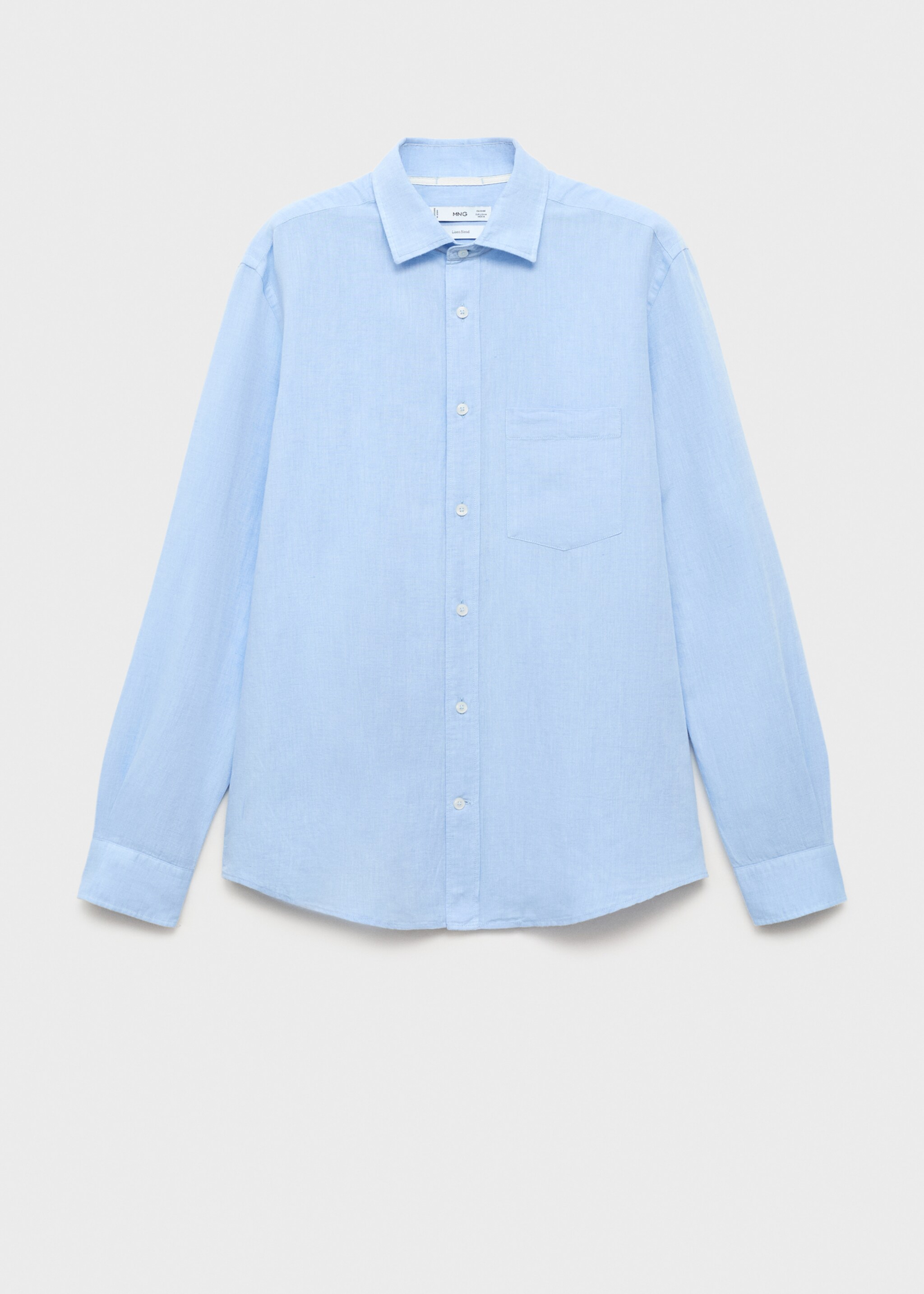 Pocket linen shirt - Article without model