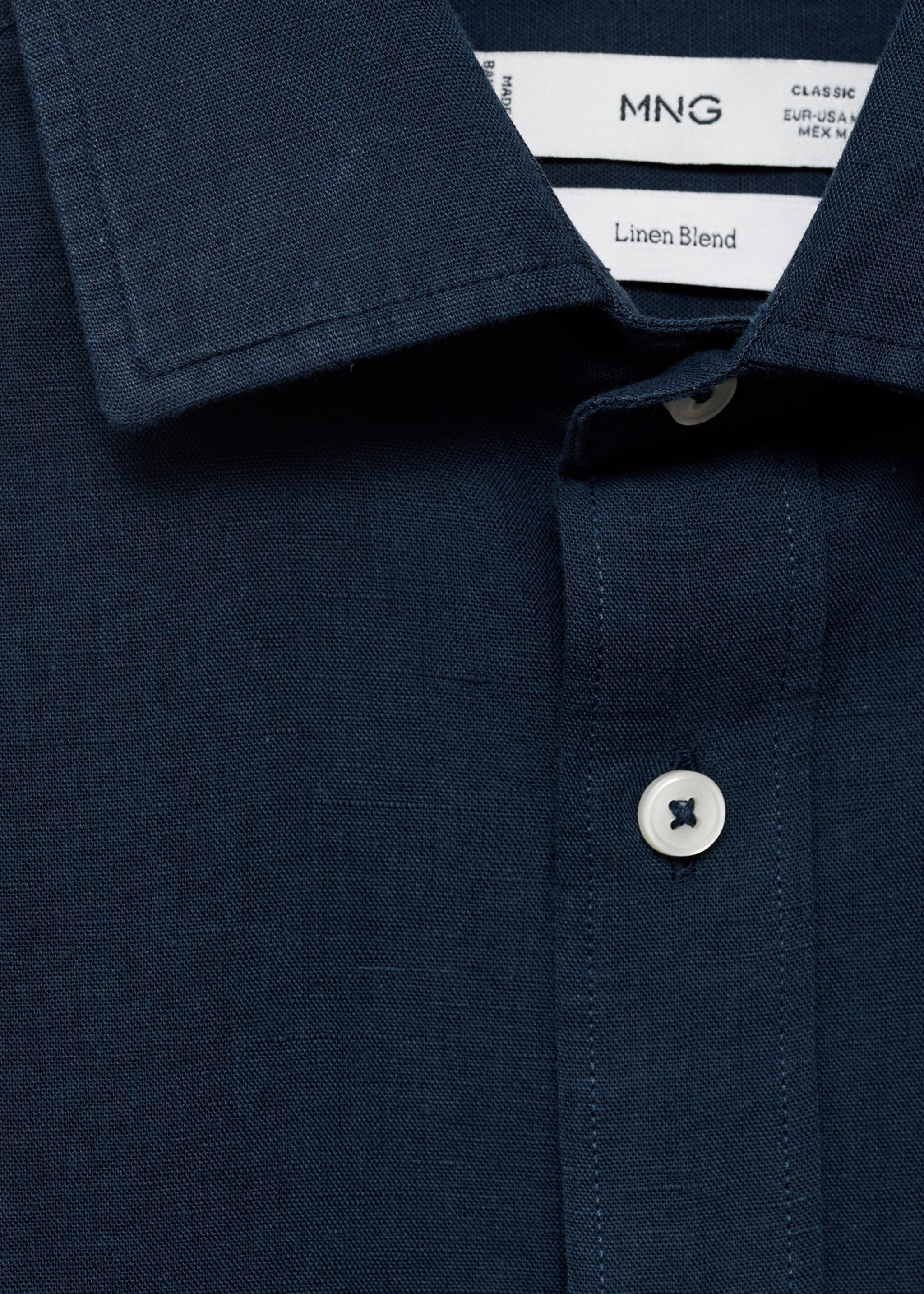 Camisa linho bolso - Pormenor do artigo 8