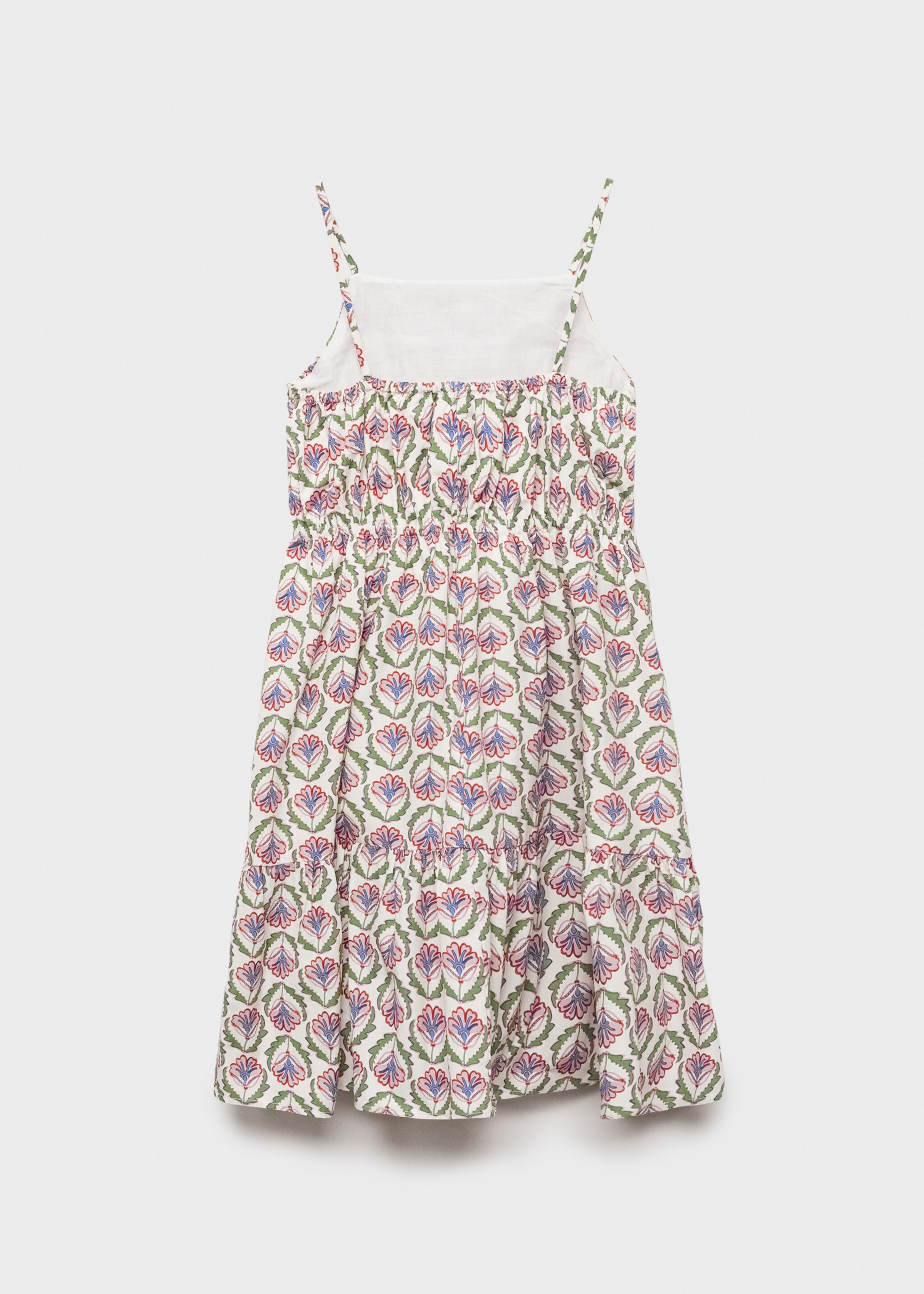 Robe midi imprimée - Verso de l’article