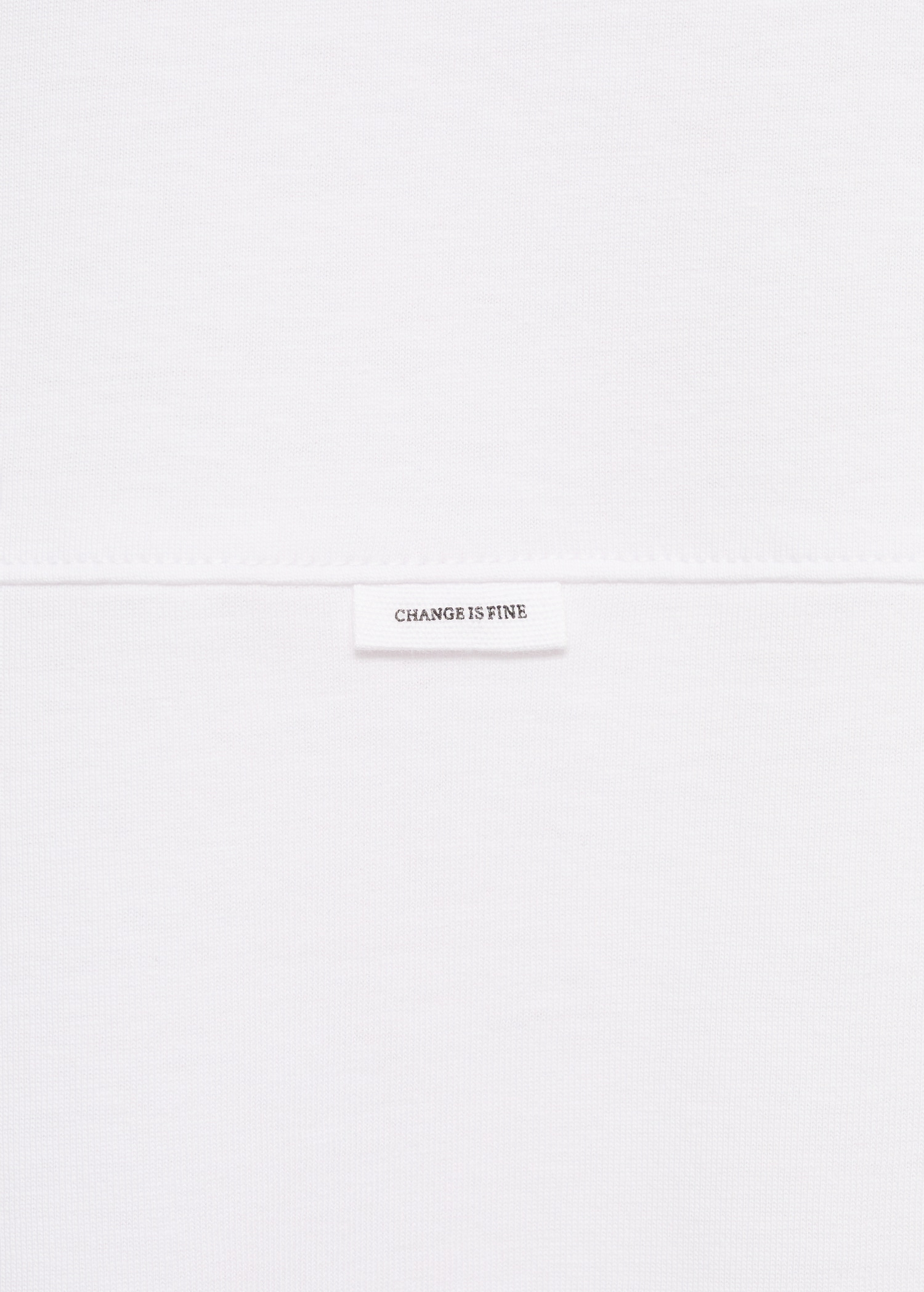 Seam detail T-shirt - Details of the article 0