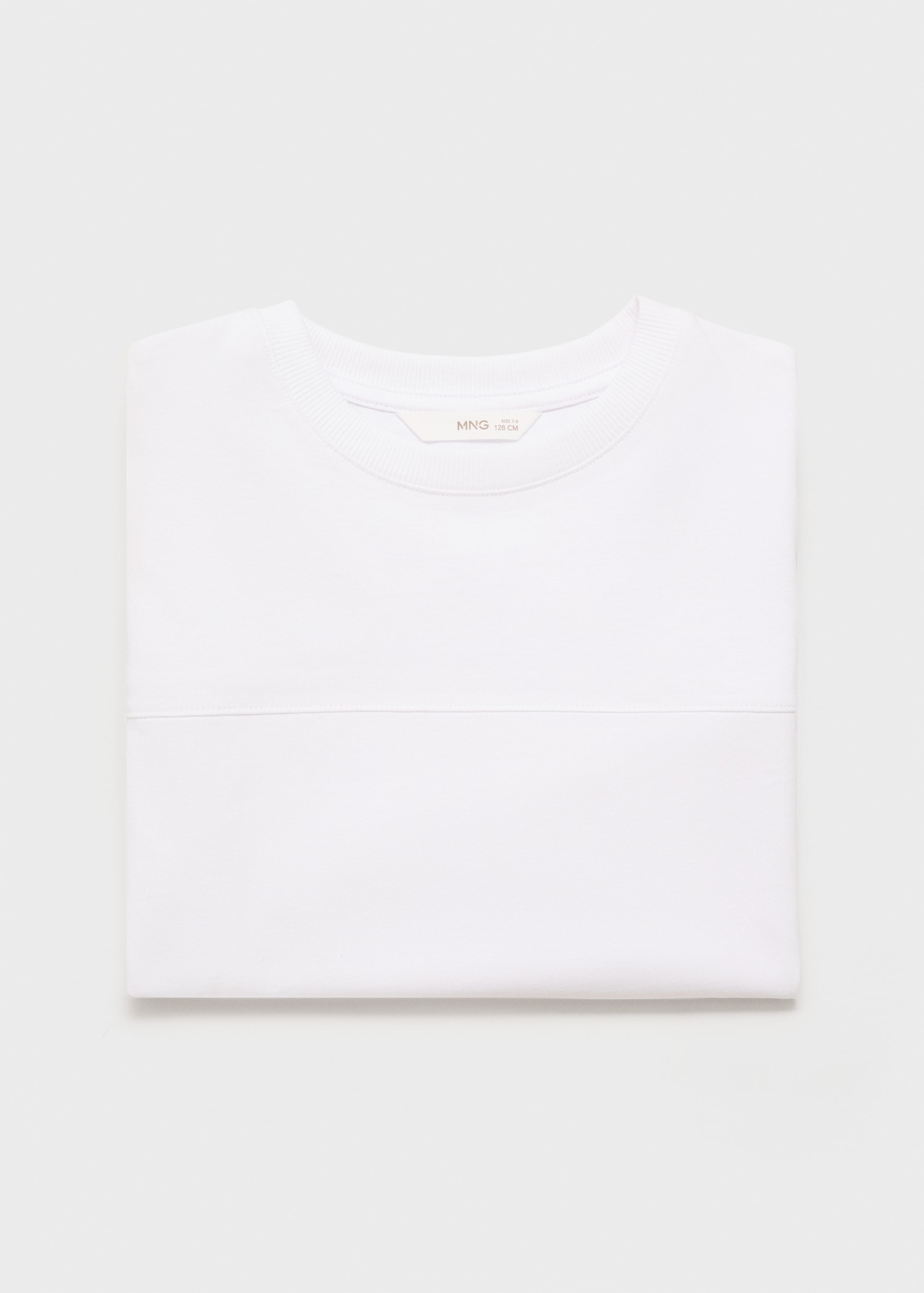 Seam detail T-shirt - Details of the article 8