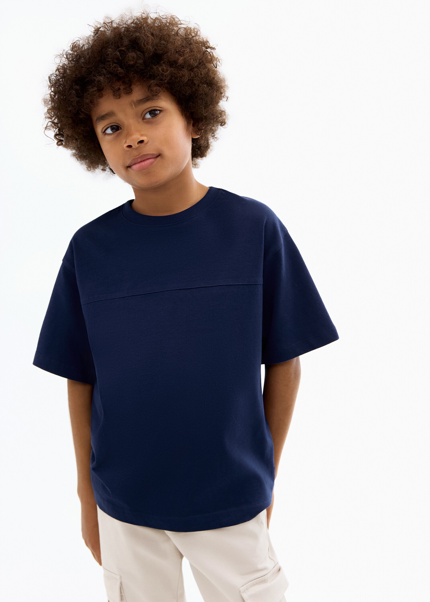 Seam detail T-shirt - Medium plane