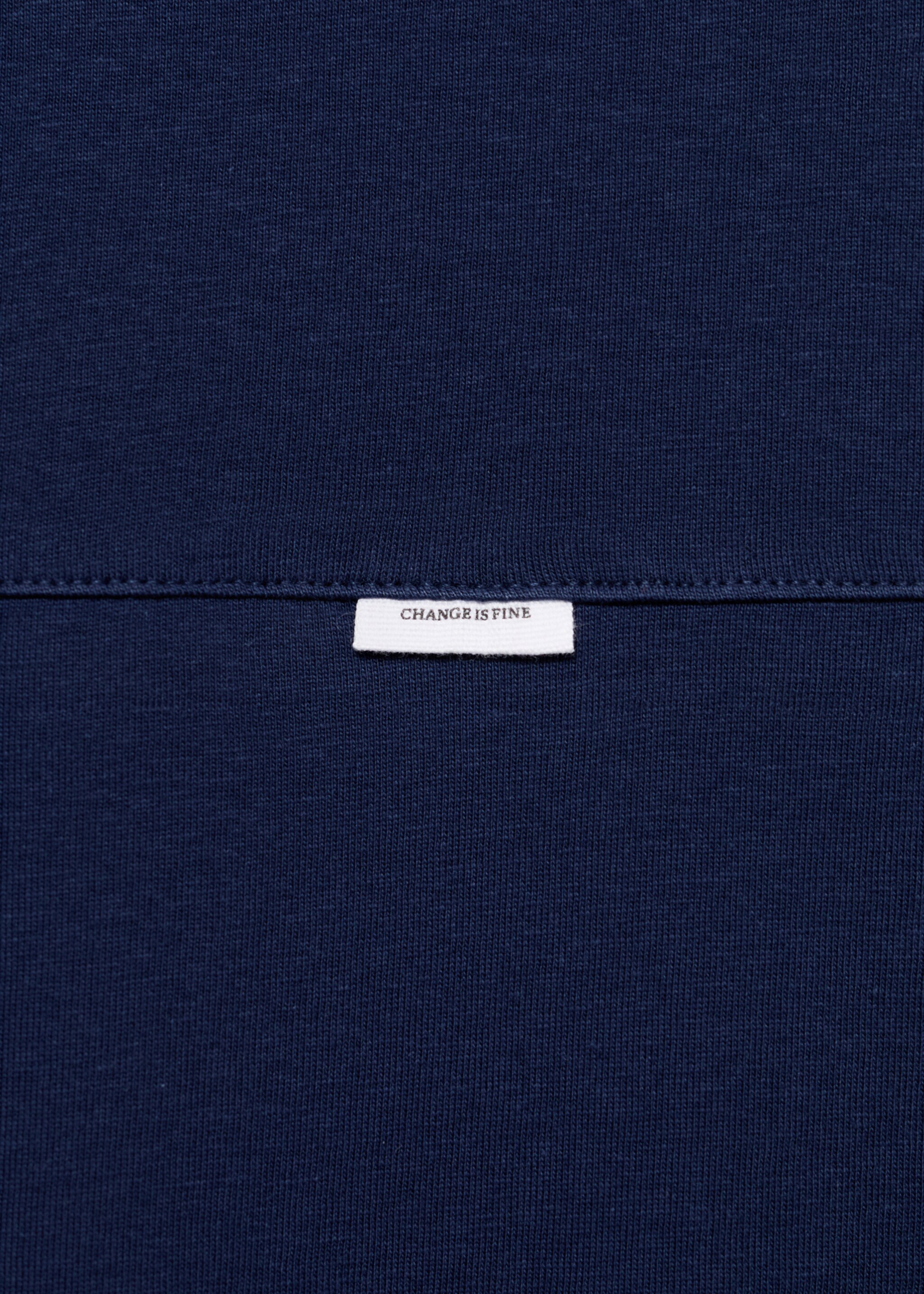 T-shirt pormenor costura - Pormenor do artigo 0