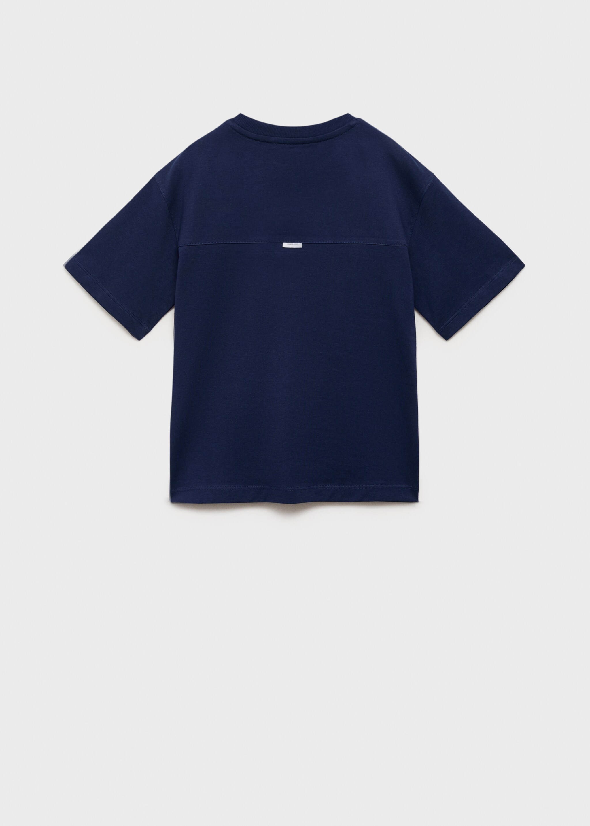 T-shirt pormenor costura - Verso do artigo