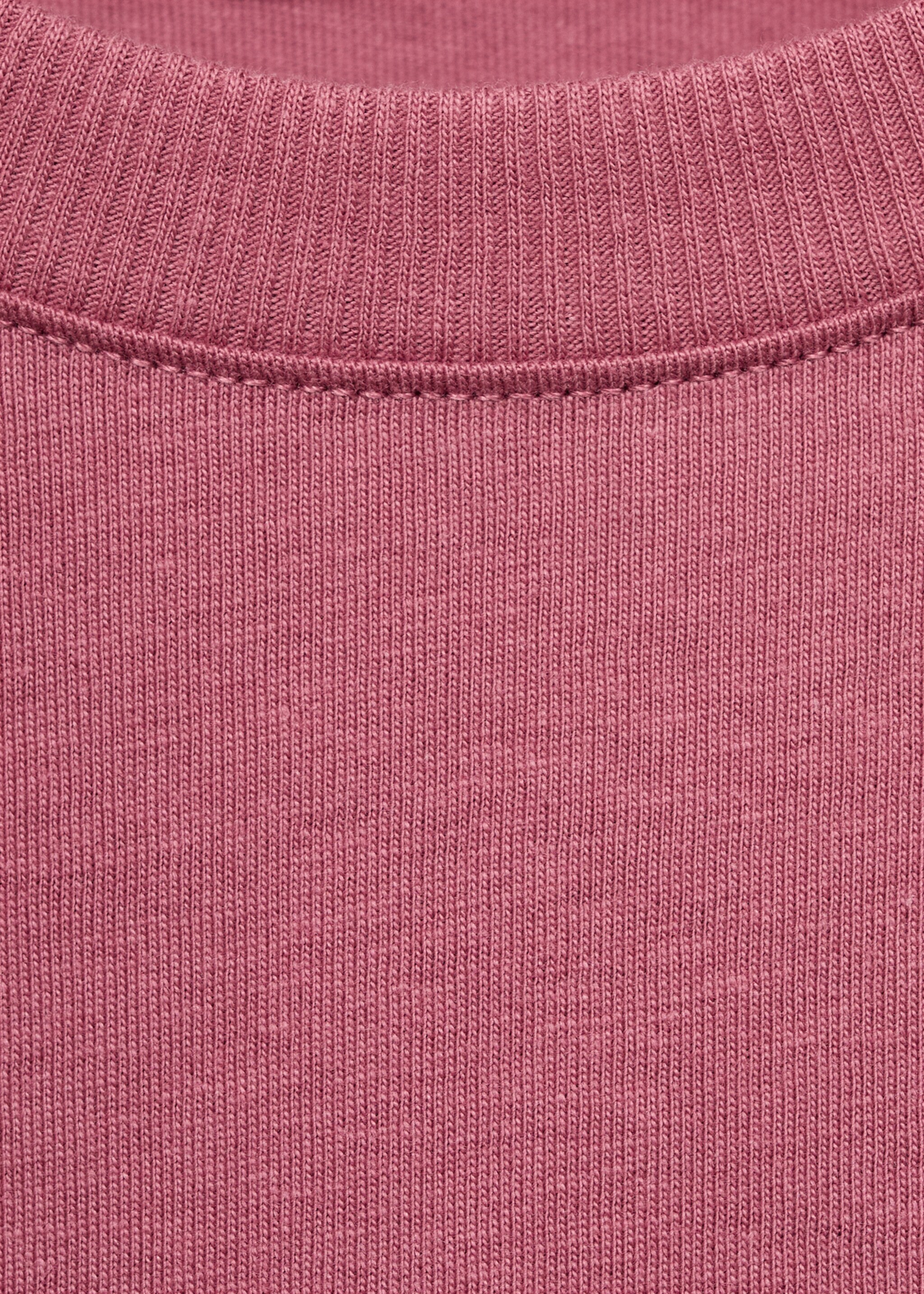 T-shirt pormenor costura - Pormenor do artigo 0