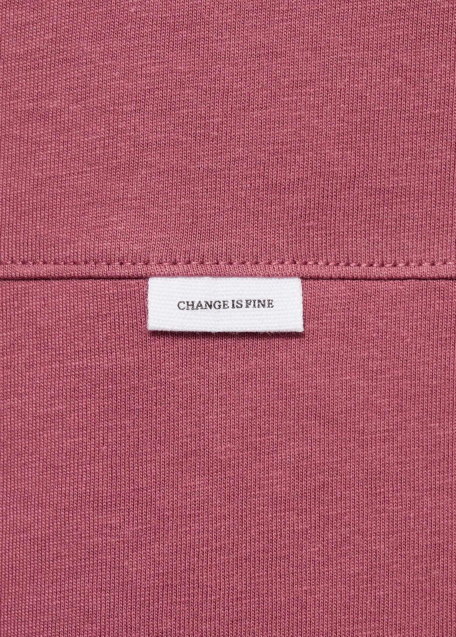 Seam detail T-shirt - Details of the article 8