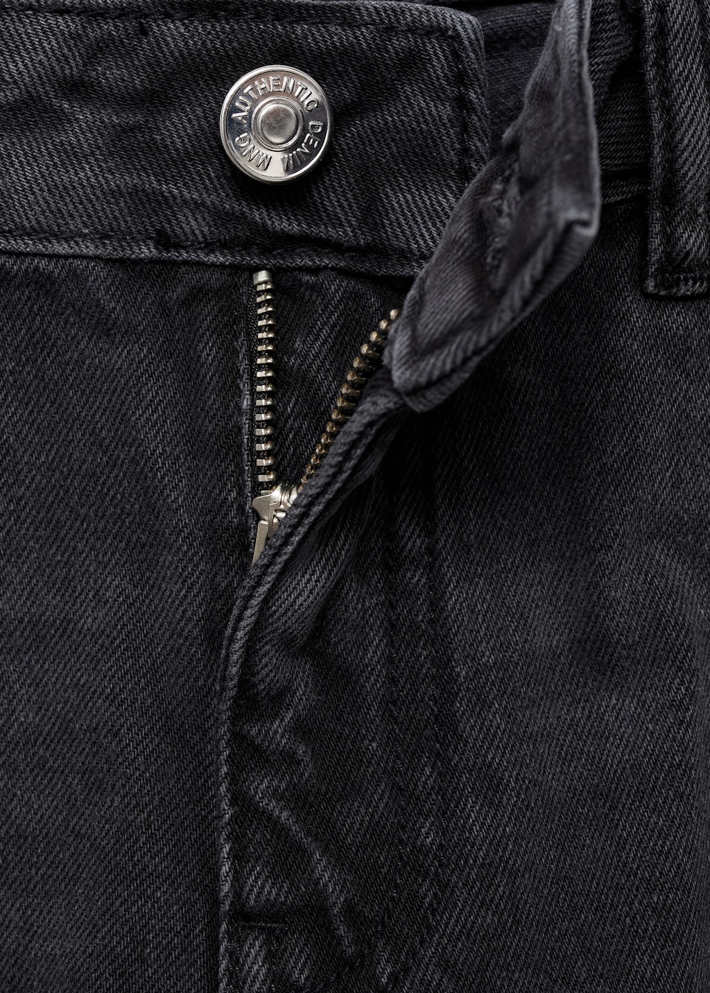 Straight-fit jeans with studs