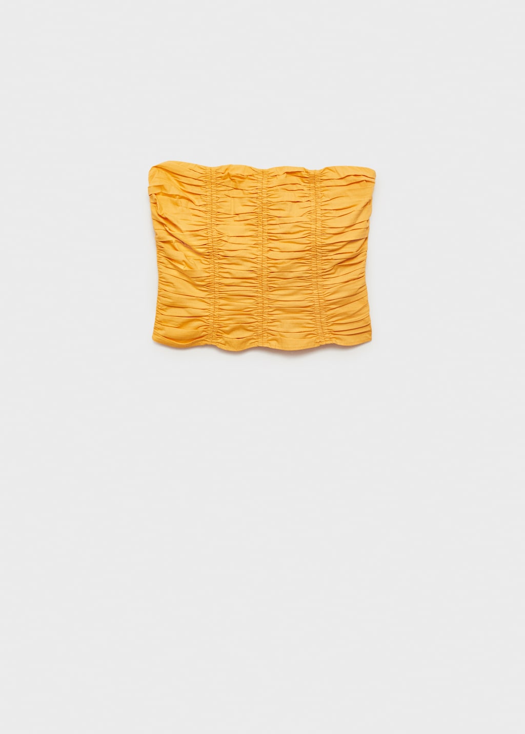 Ruched strapless top - image 5