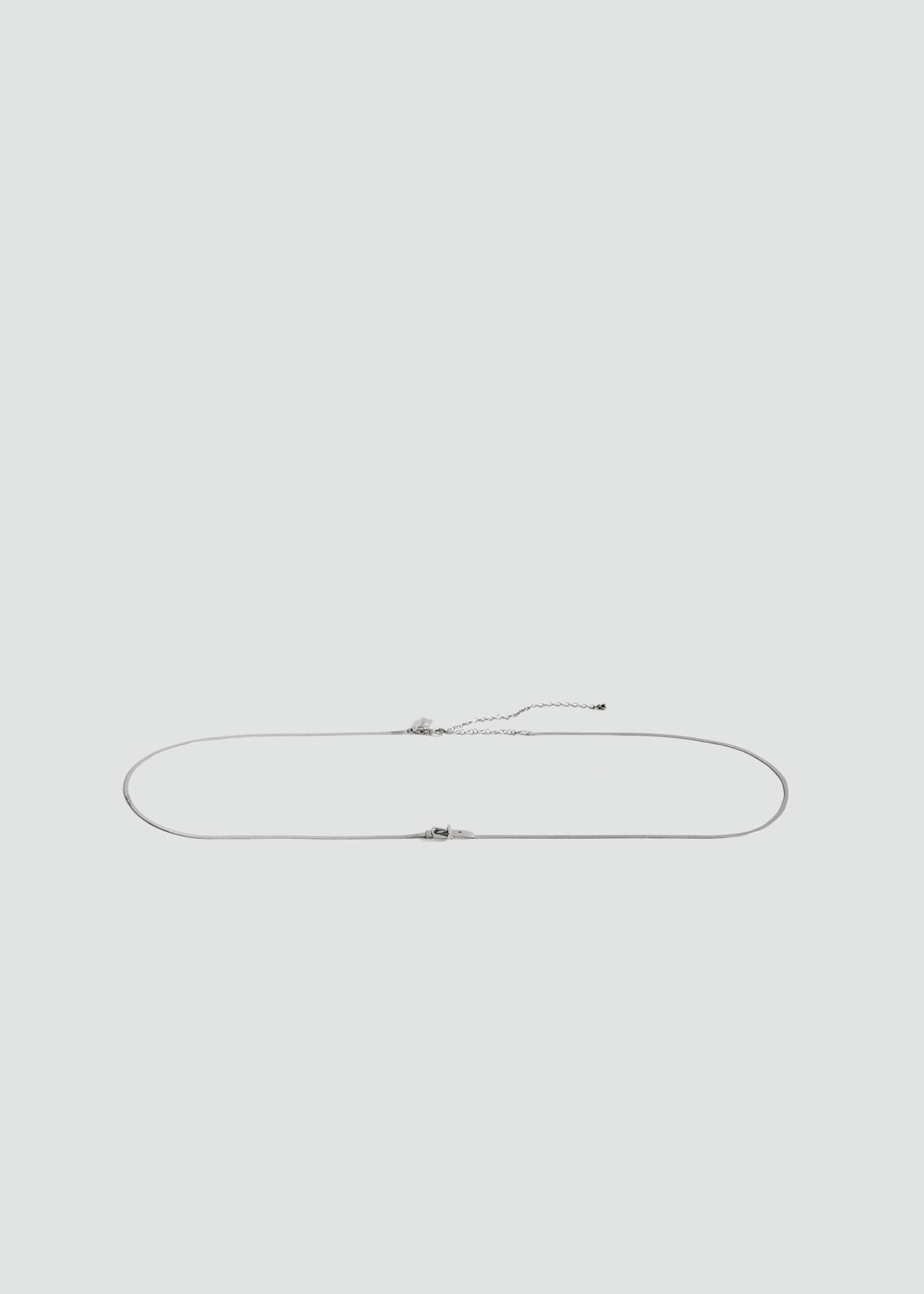Thin metal belt with buckle - Article without model