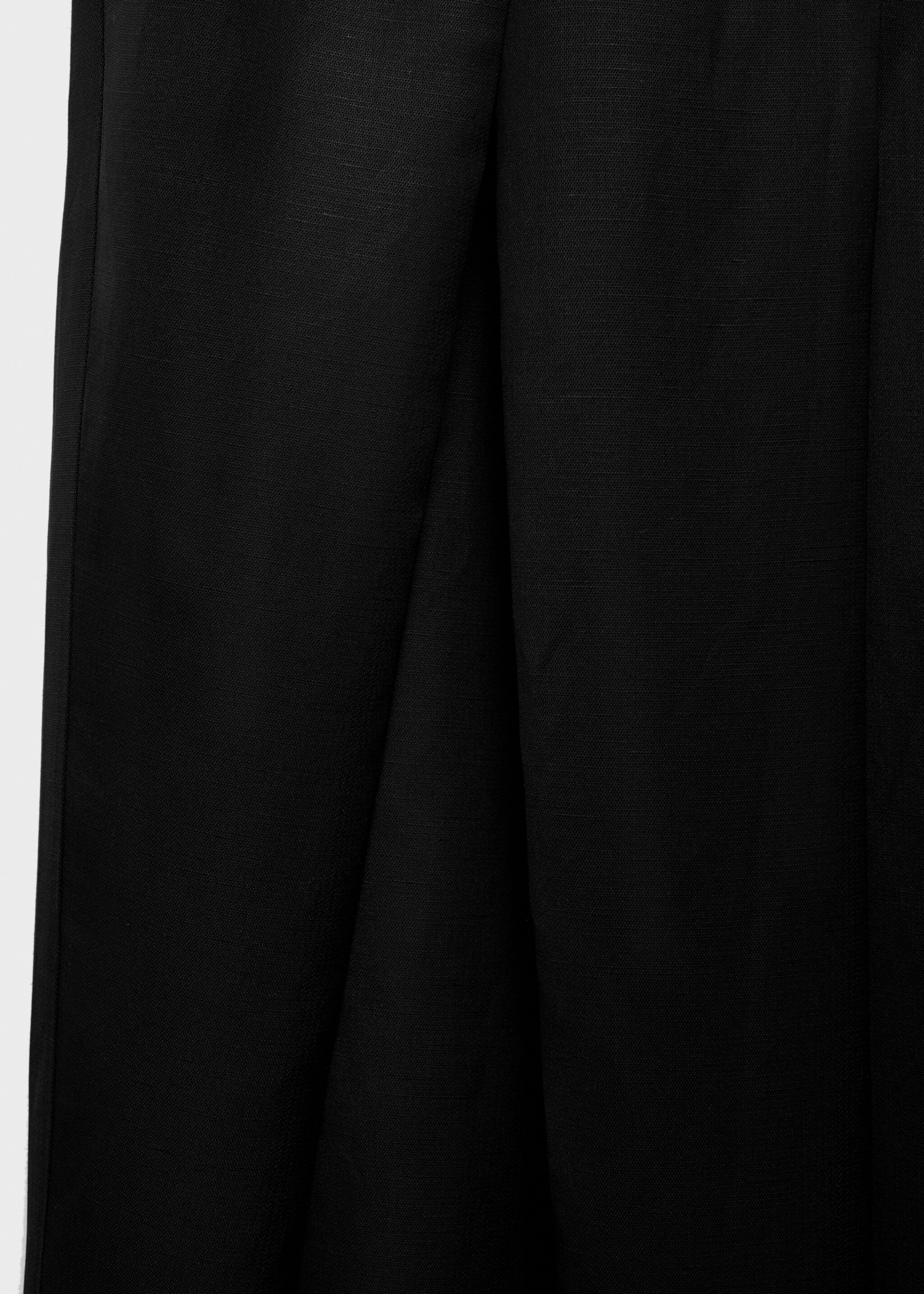 Wideleg pleated trousers - Details of the article 0