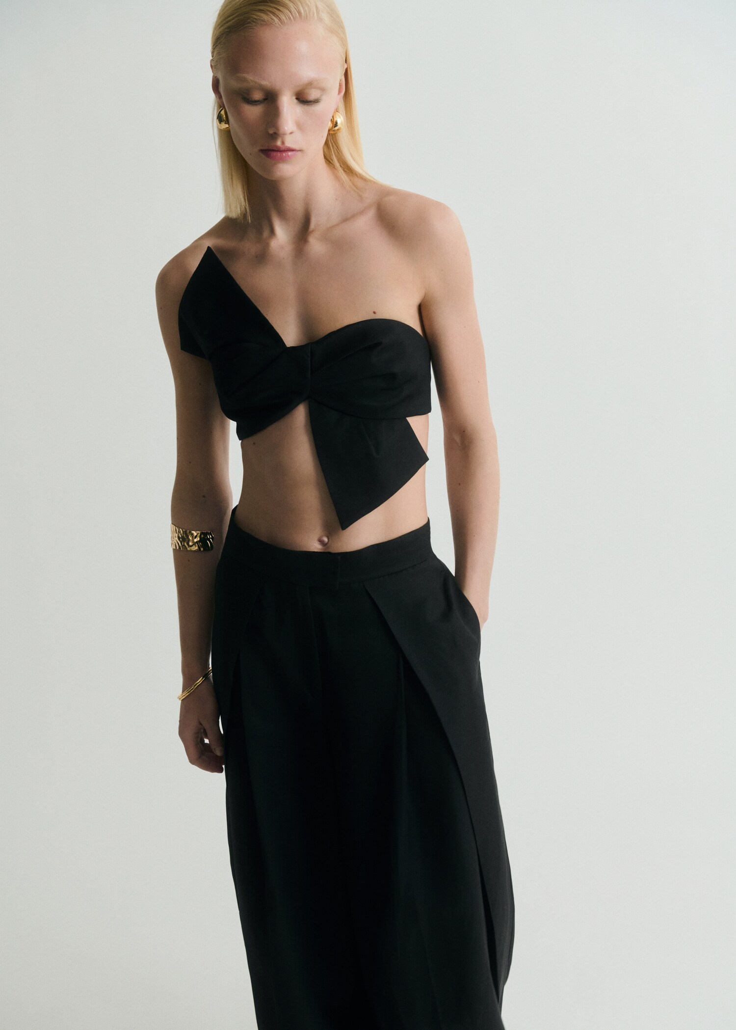 Pantalon pinces wideleg - Détail de l'article 1