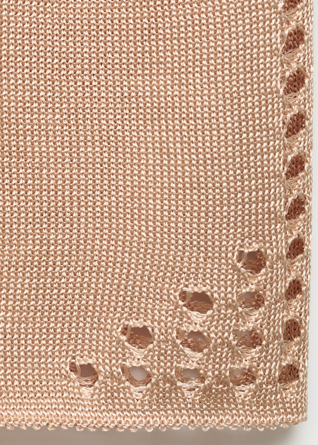 Lurex pencil skirt with lace details