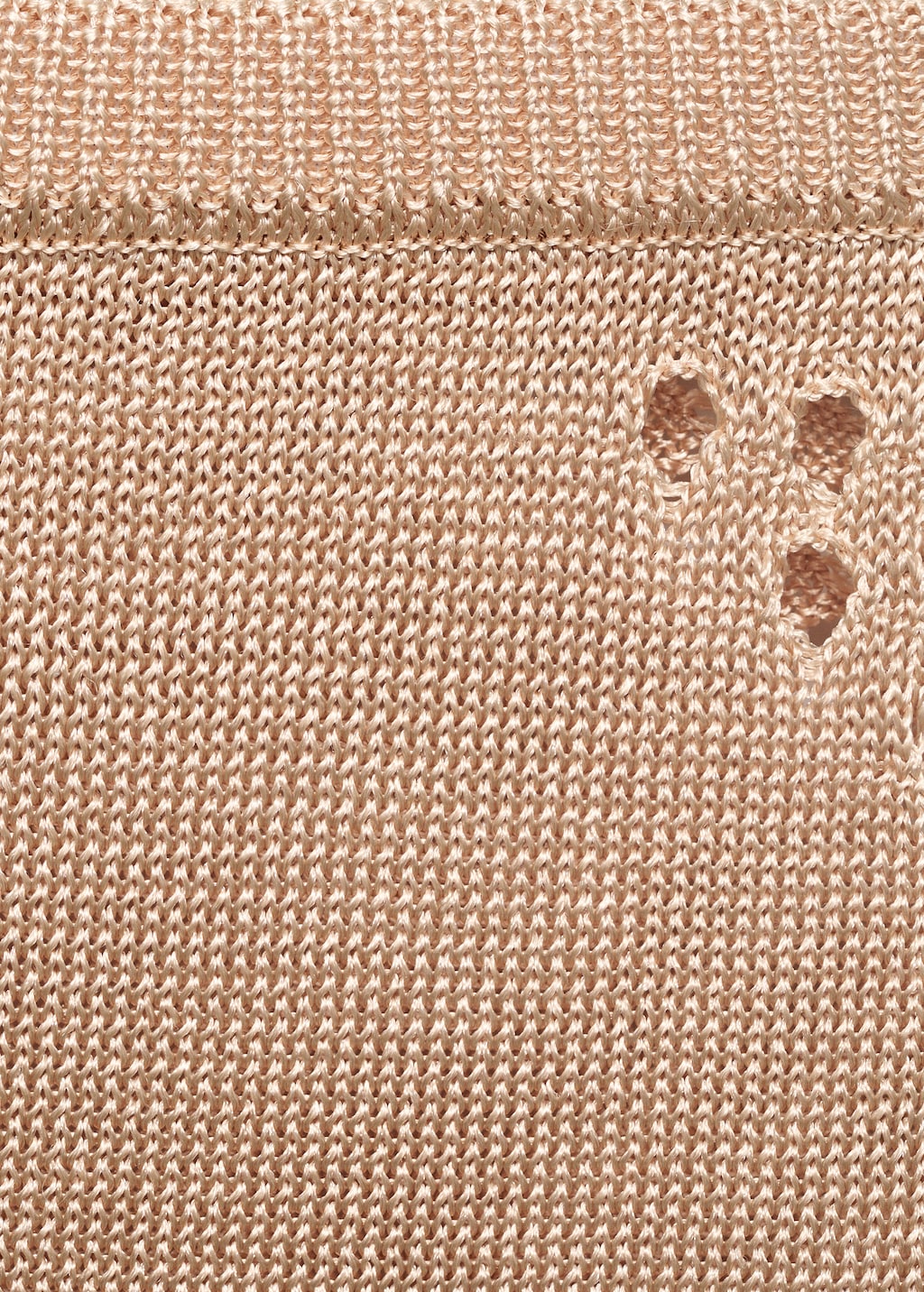 Lurex pencil skirt with lace details