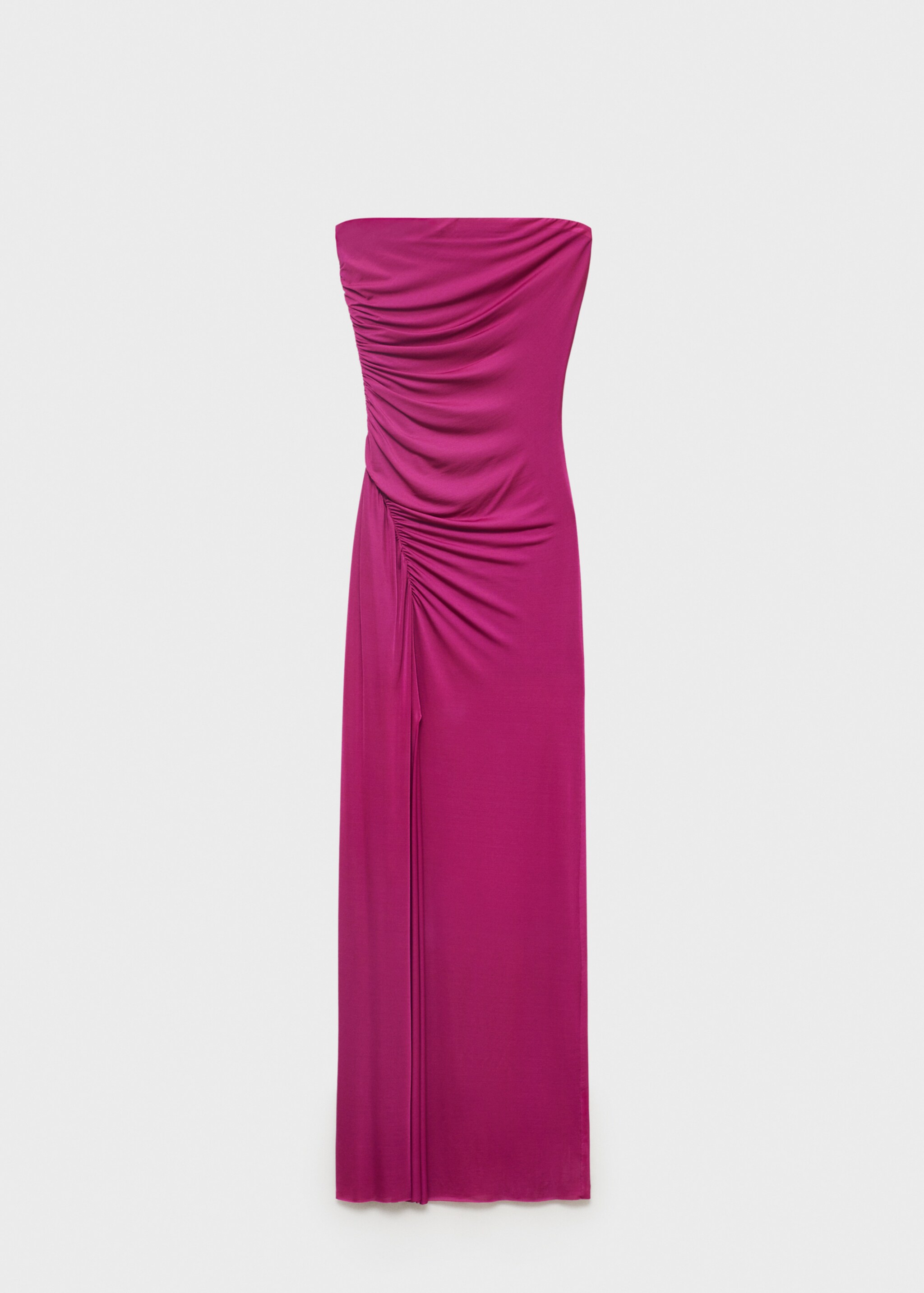 Vestido drapeado palabra de honor - Artículo sin modelo