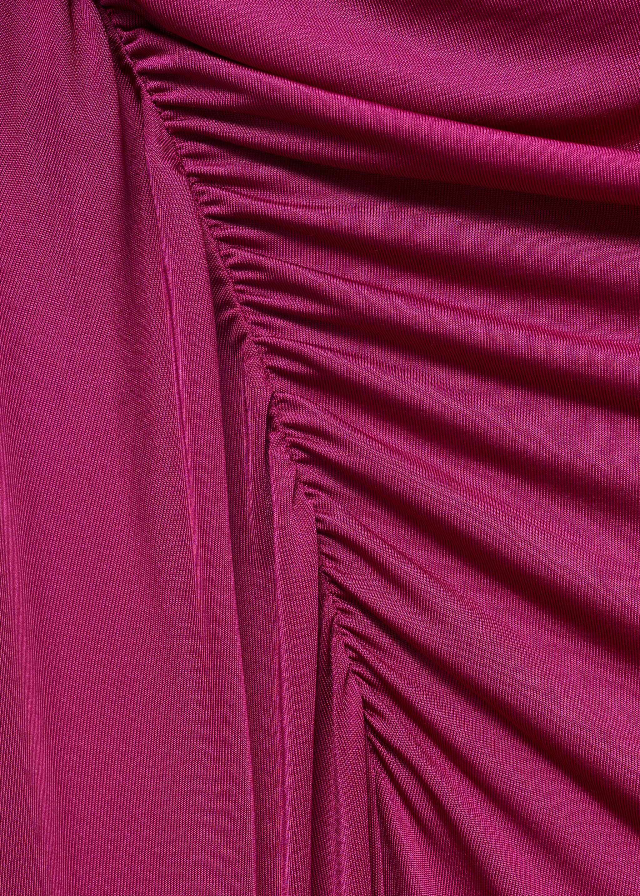 Vestido drapeado palabra de honor - Detalle del artículo 0
