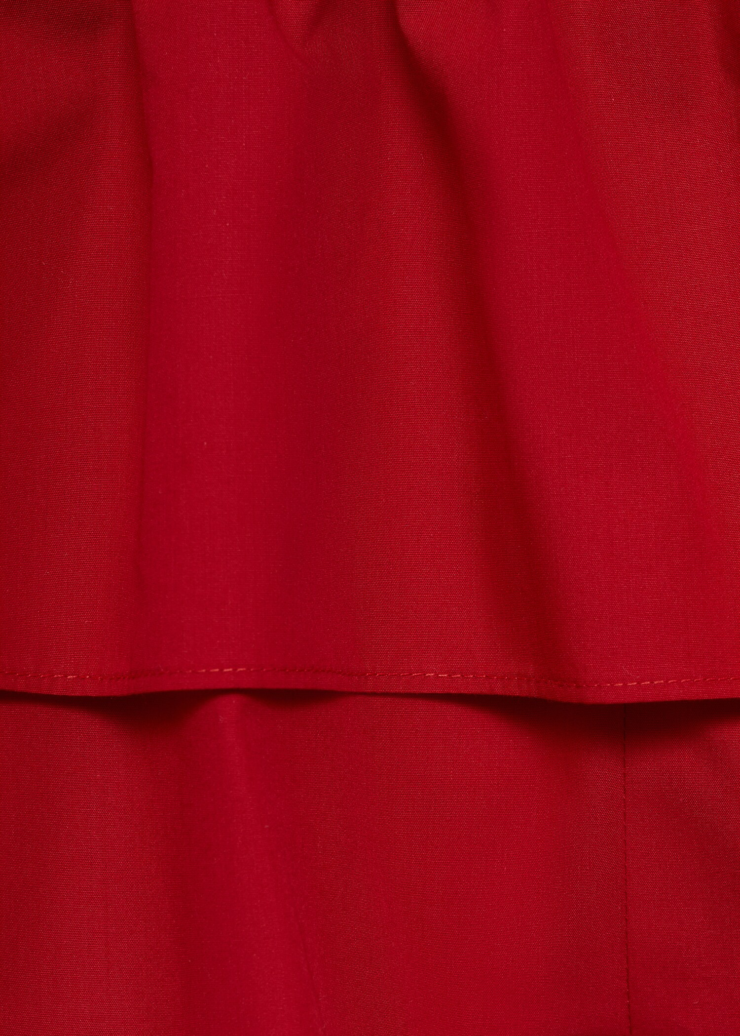 Strapless top with ruffle - Details of the article 0