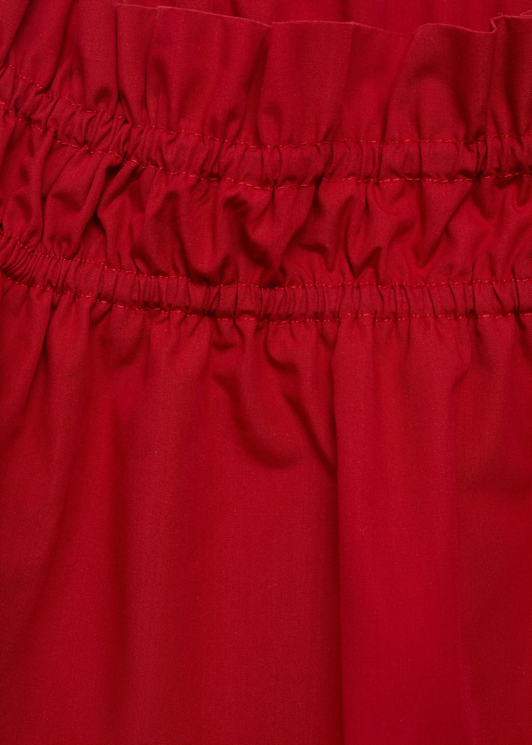 Strapless top with ruffle - Details of the article 8