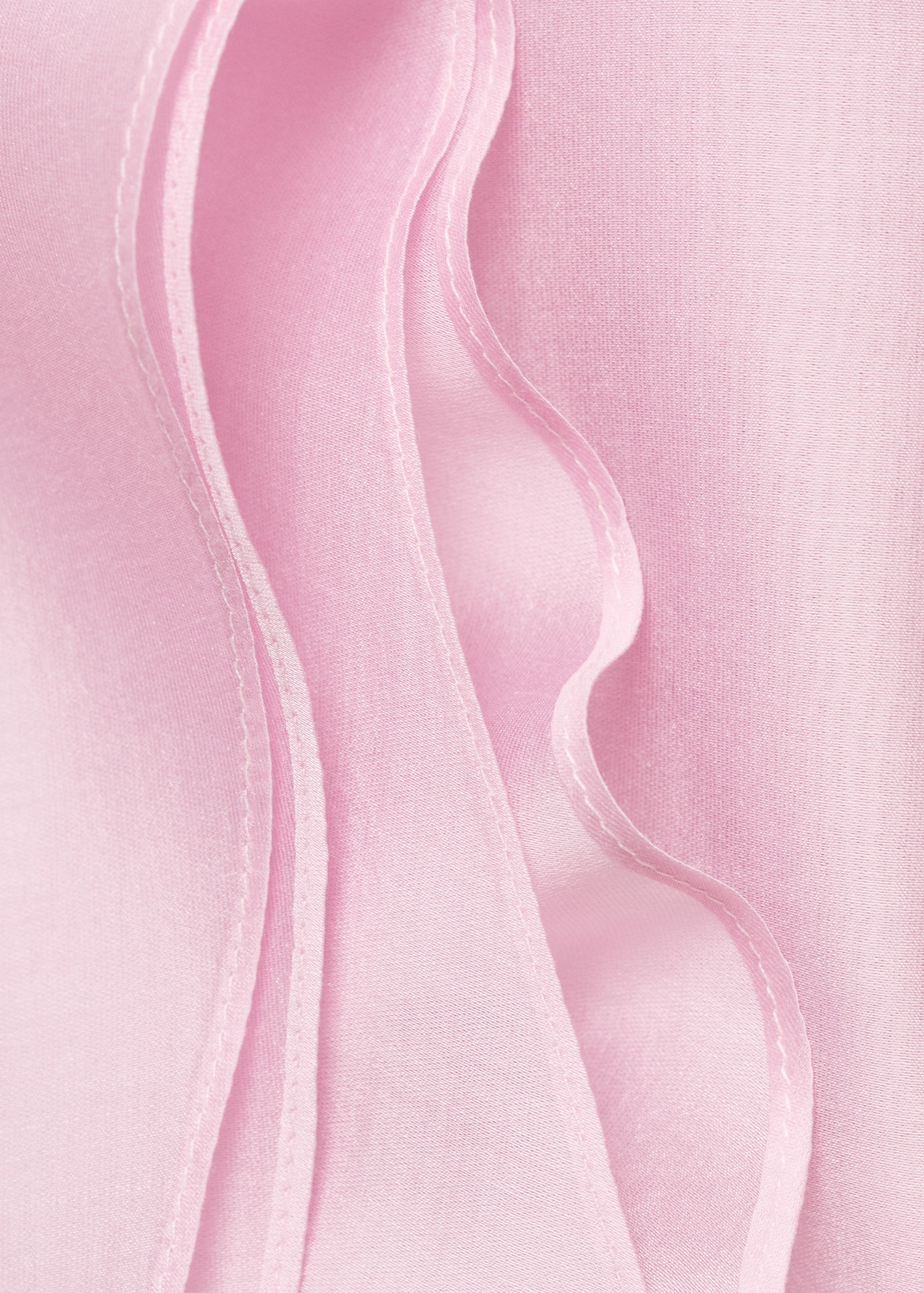 Lyocell shirt with peak finish - Details of the article 0