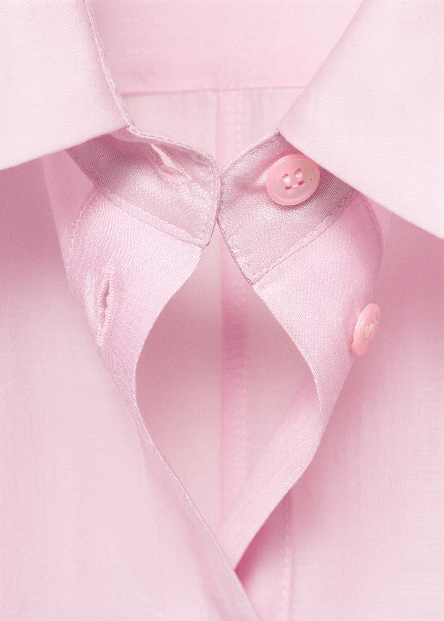 Lyocell shirt with peak finish - Details of the article 8