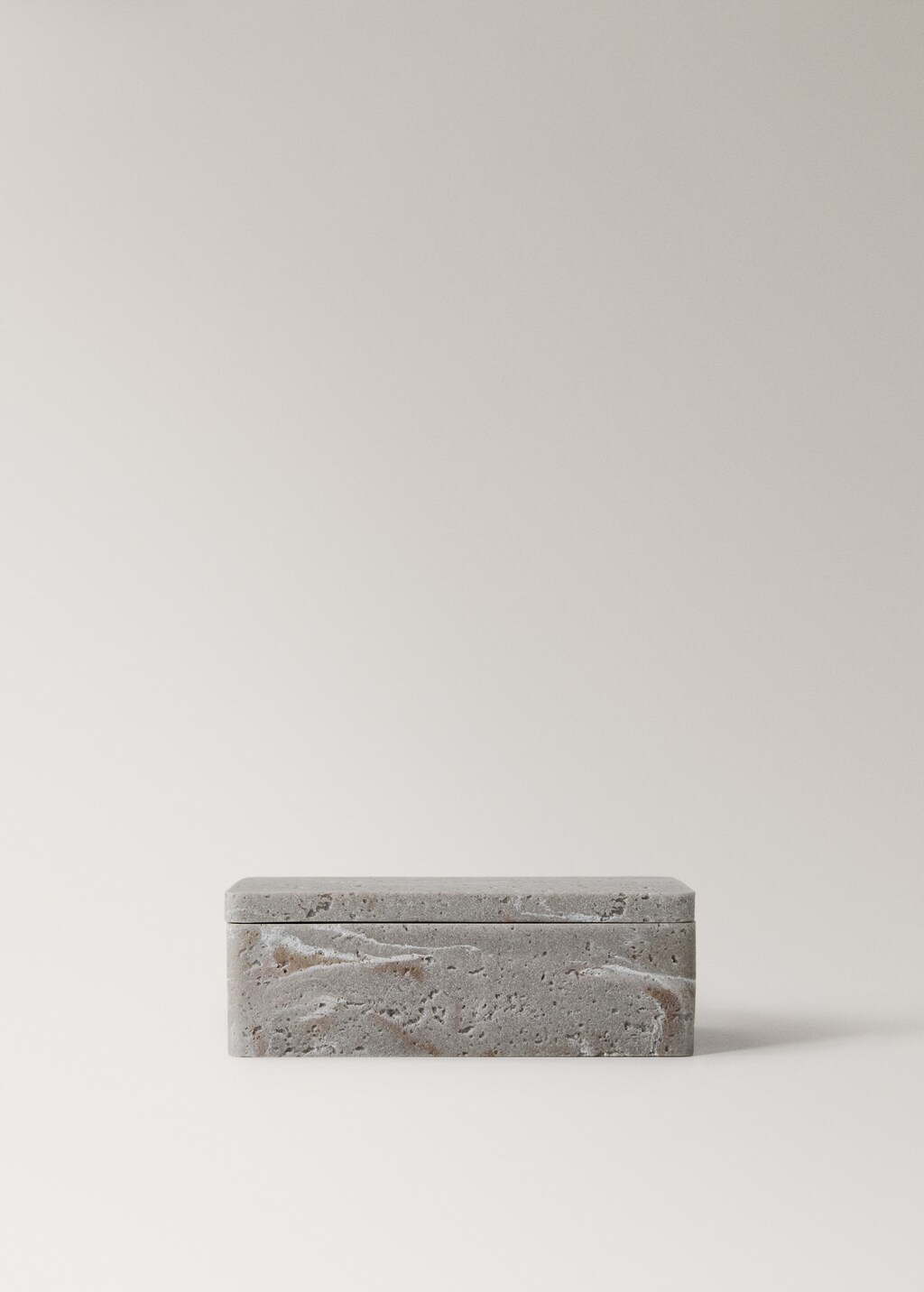 Stone-effect resin box