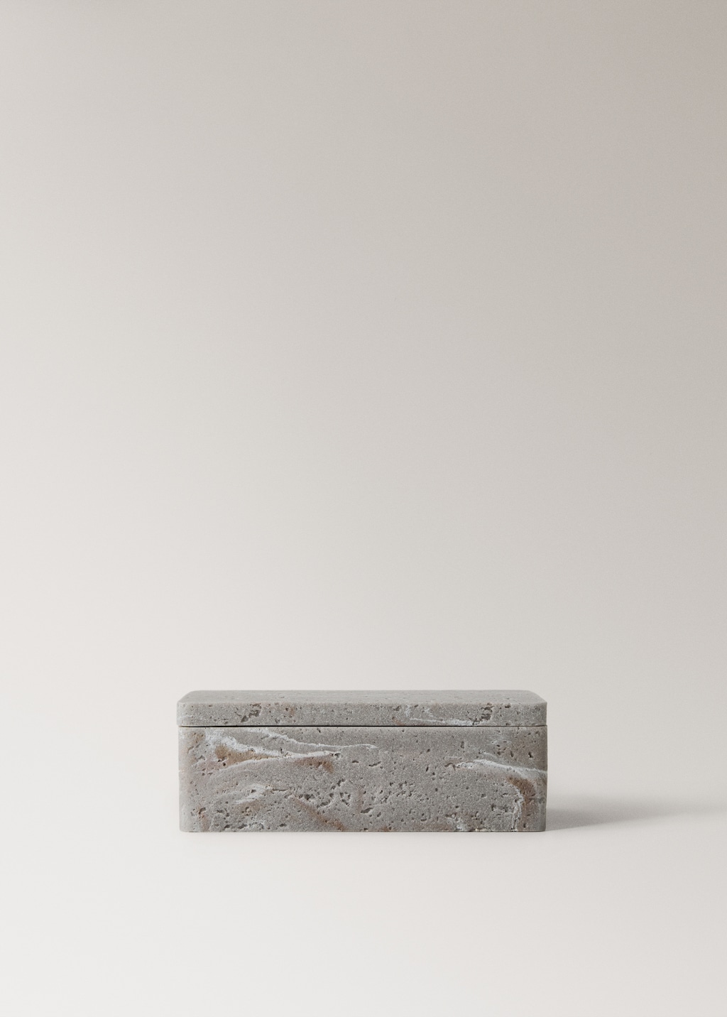 Stone-effect resin box