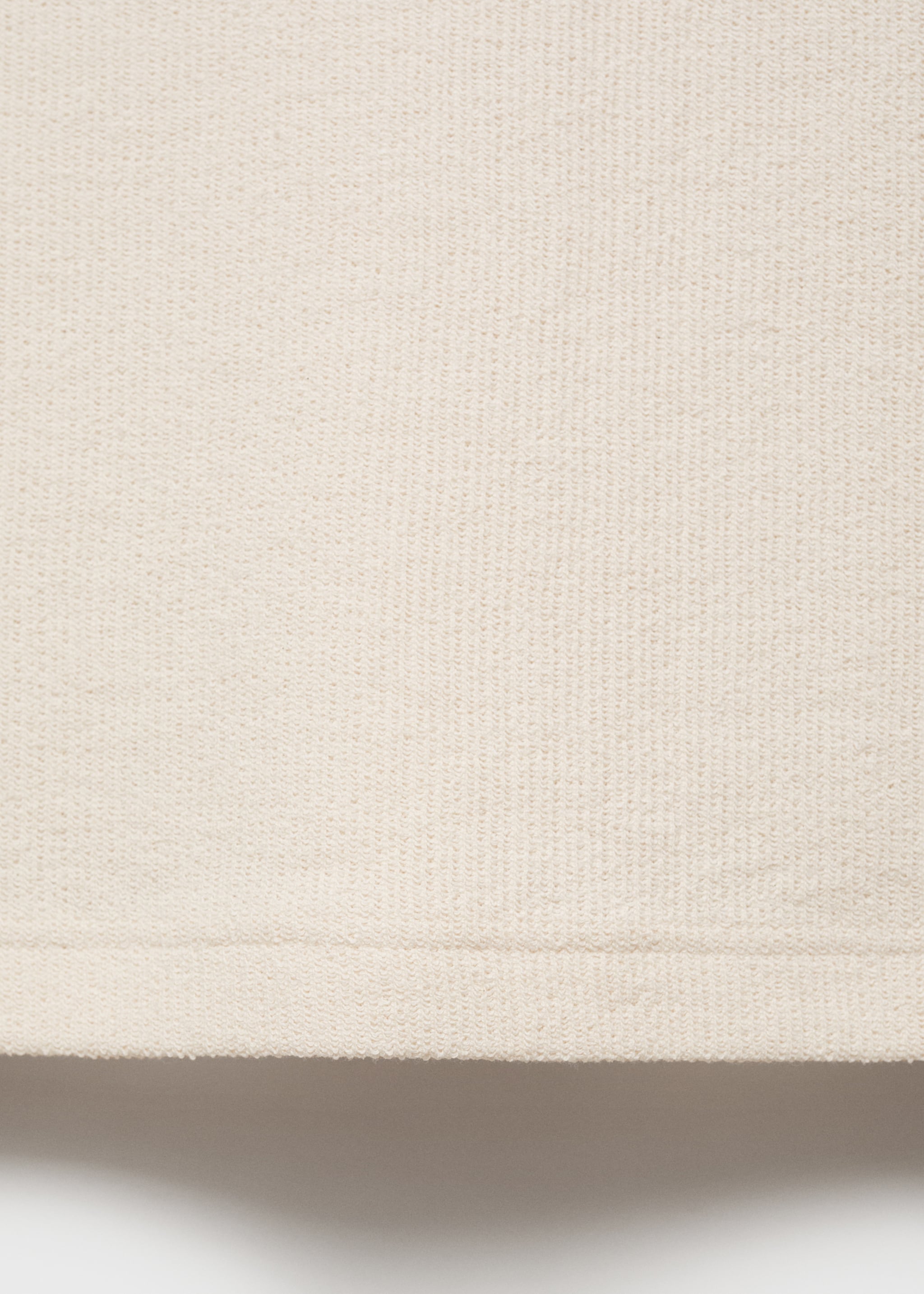 Regular-fit textured polo shirt - Details of the article 0