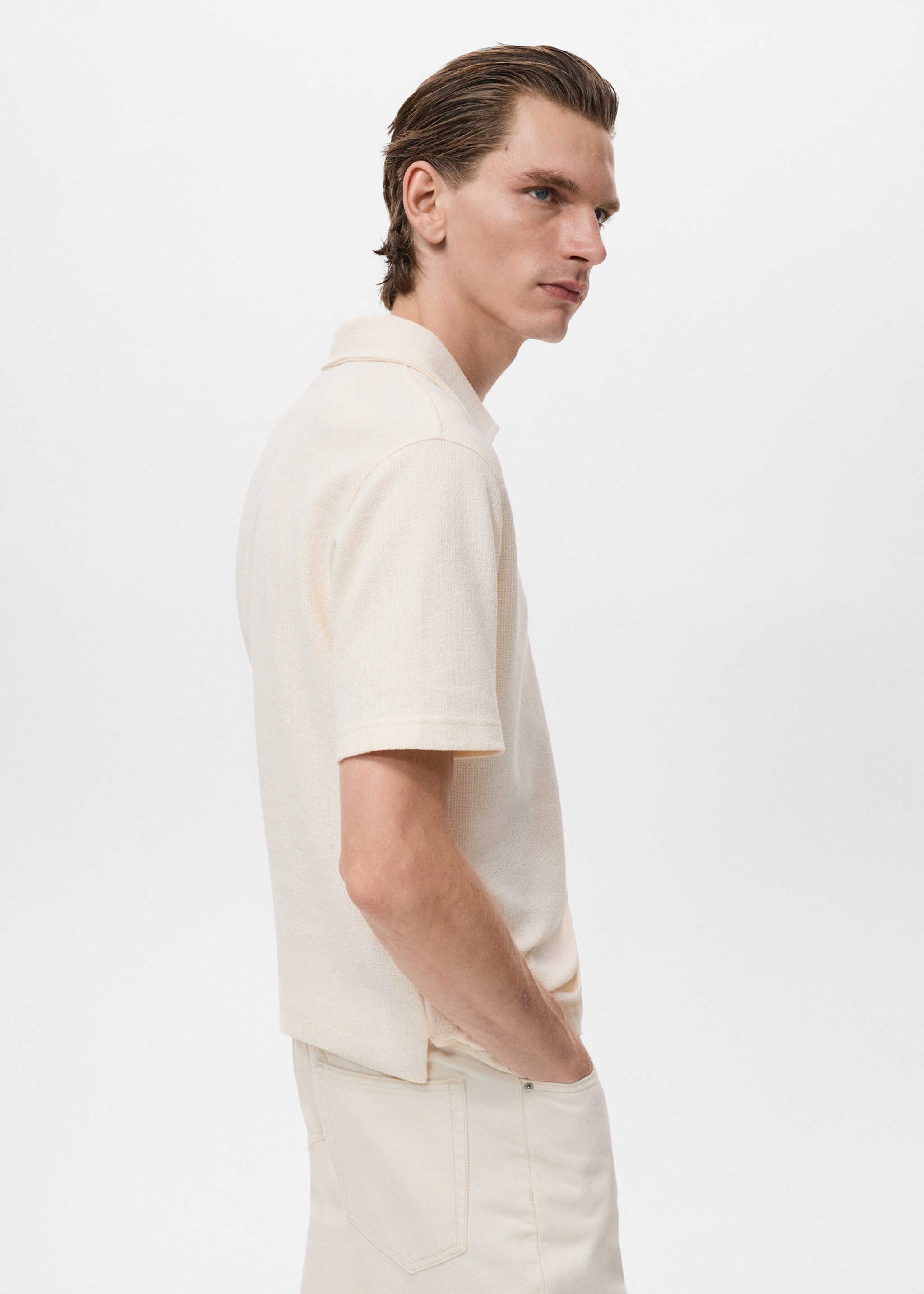 Polo texturé regular-fit - Détail de l'article 4