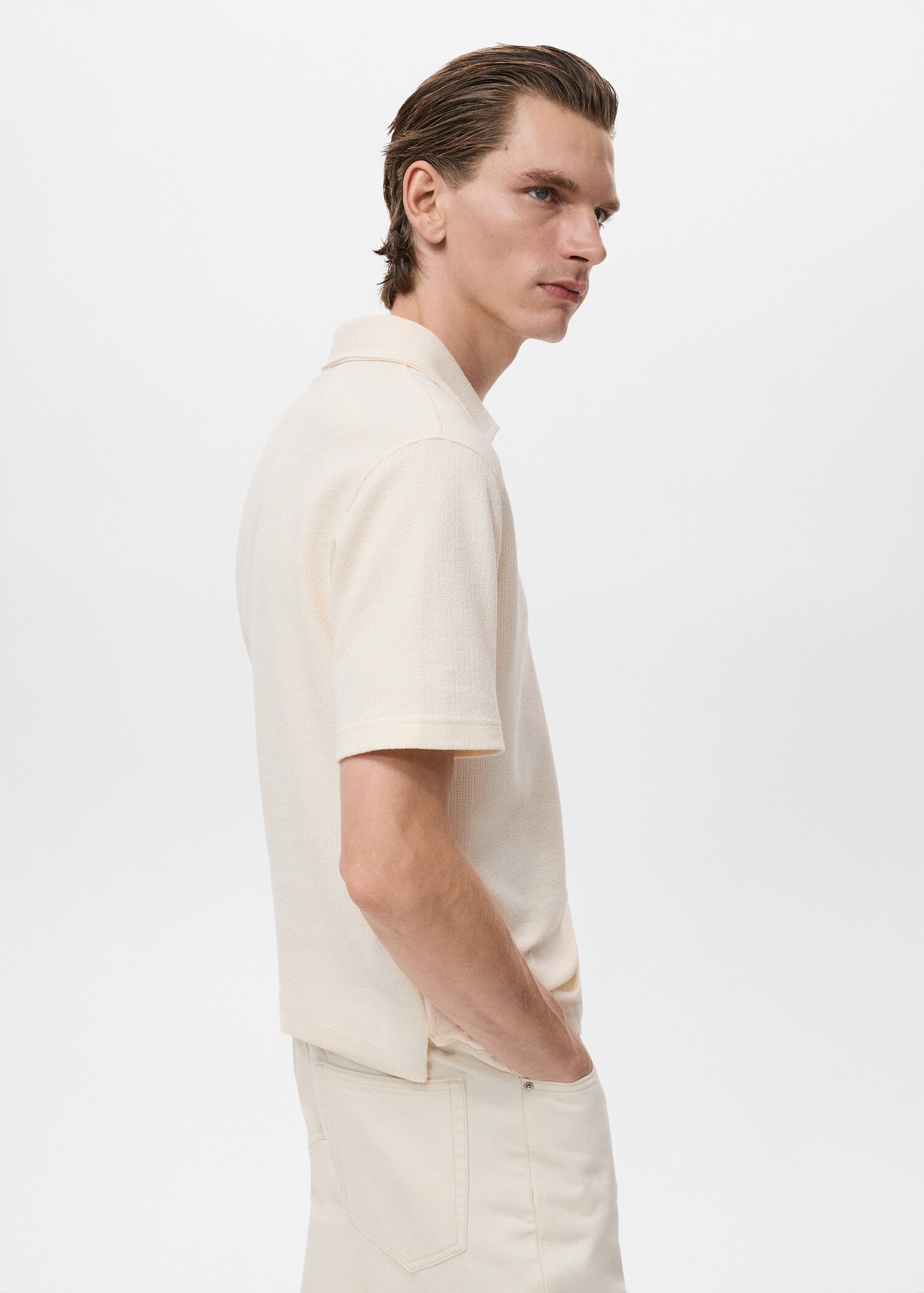 Polo texturé regular-fit - Détail de l'article 4