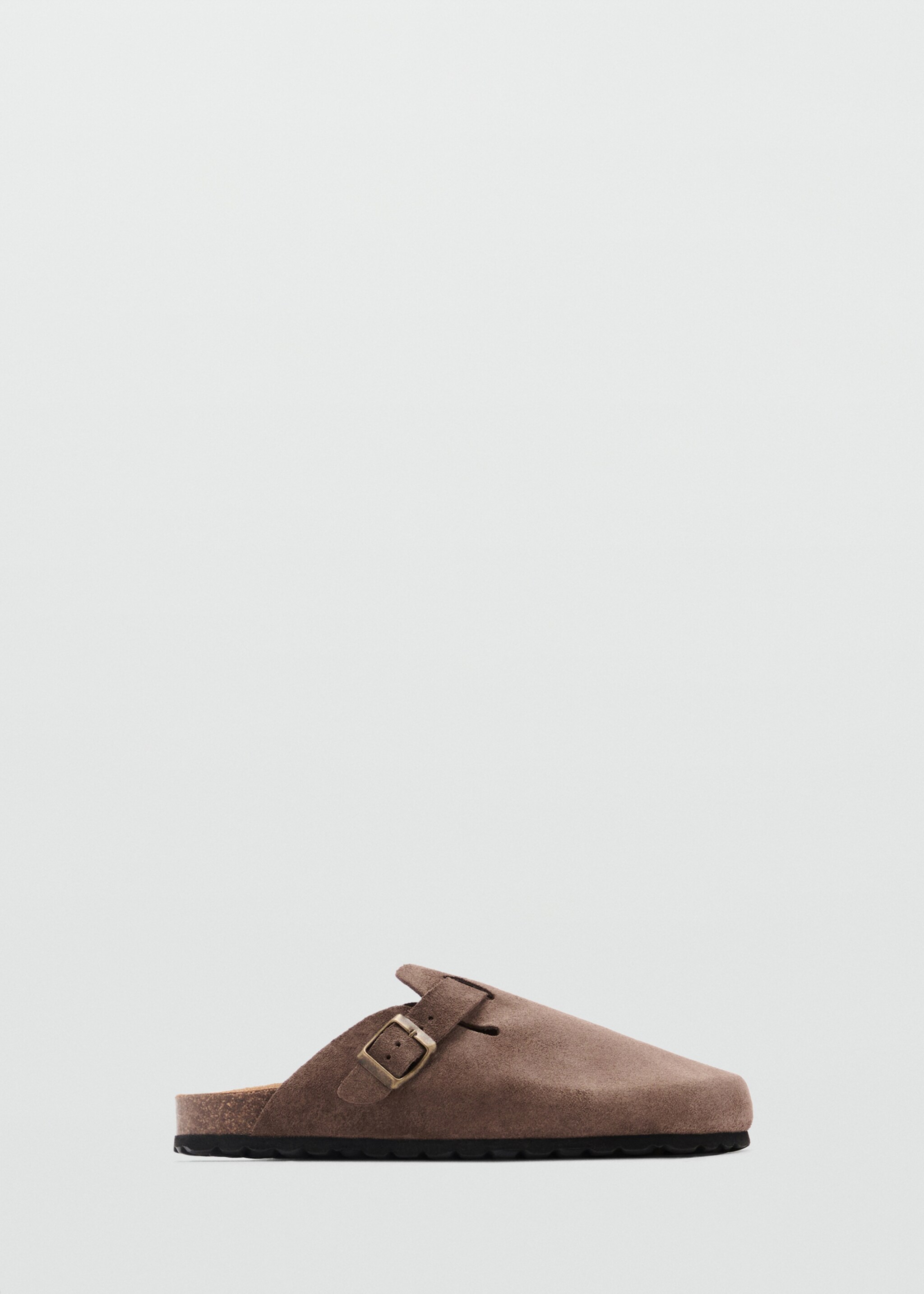 Suede leather clogs - Article without model