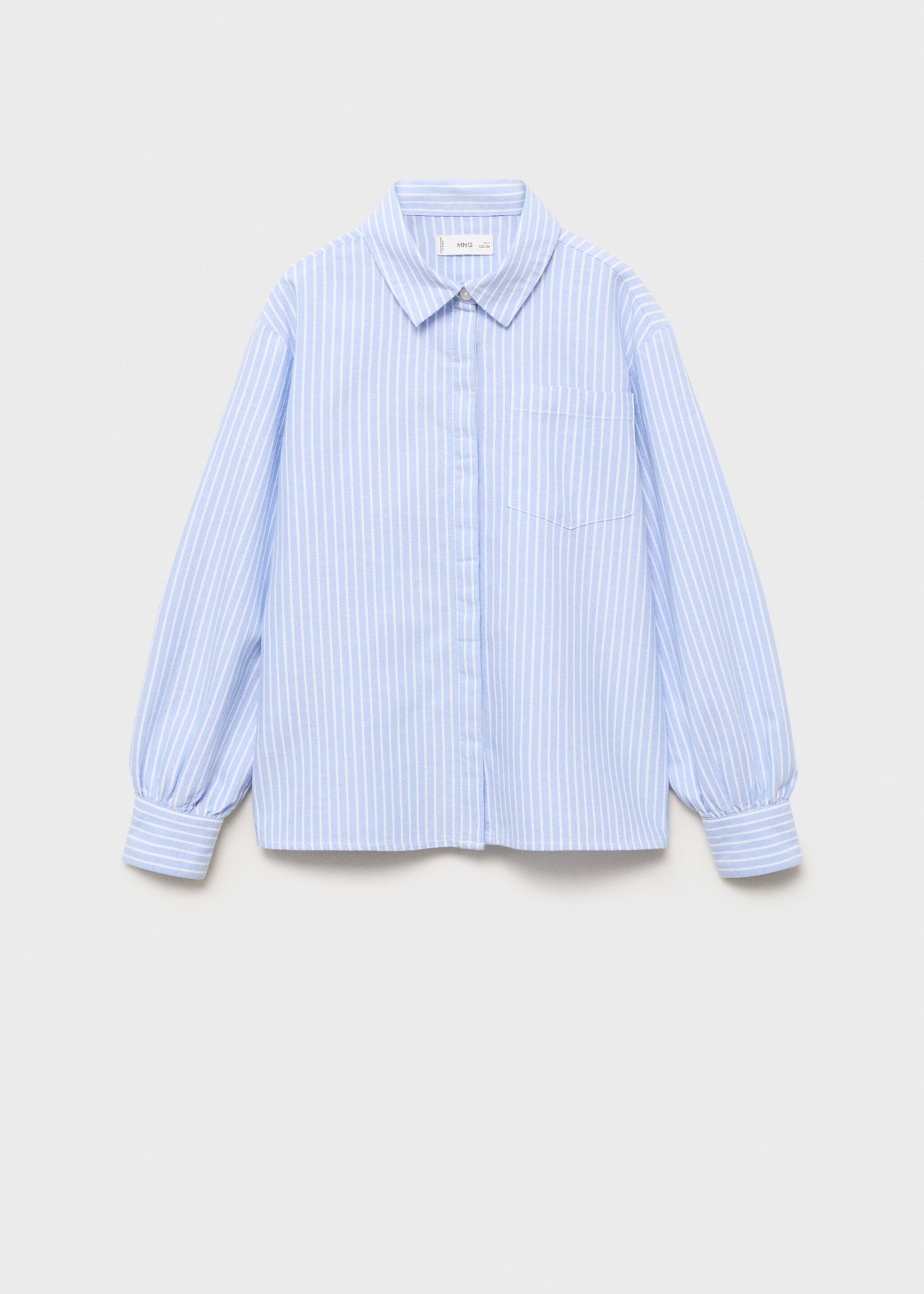 Striped cotton shirt - Article without model