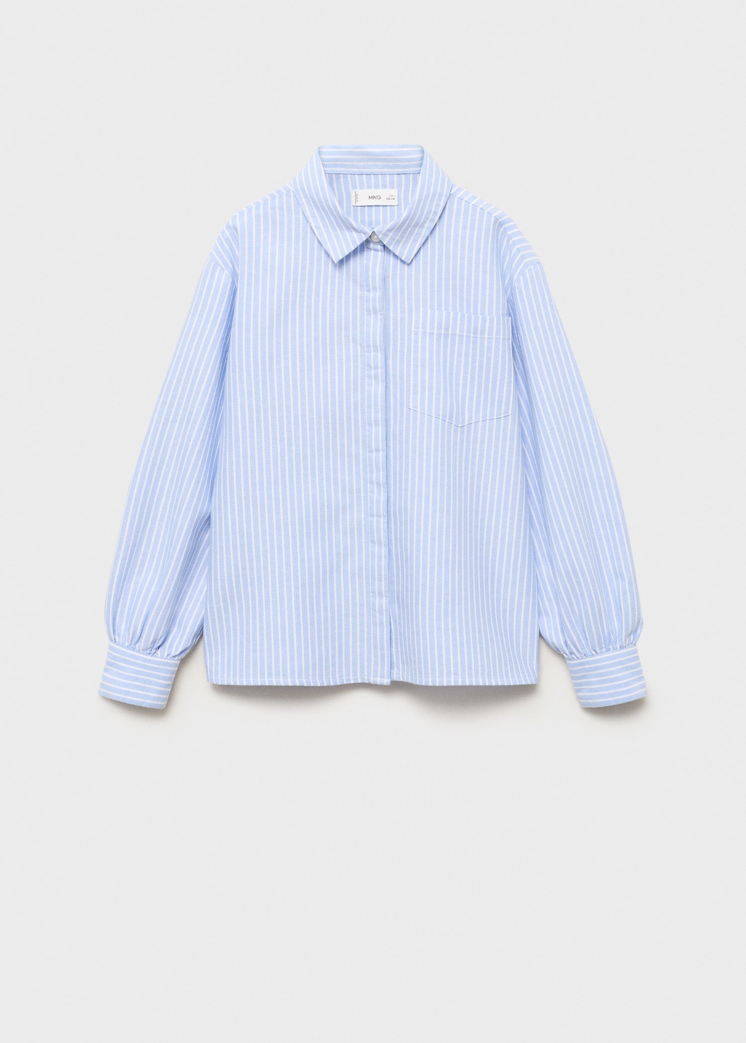Striped cotton shirt - Article without model